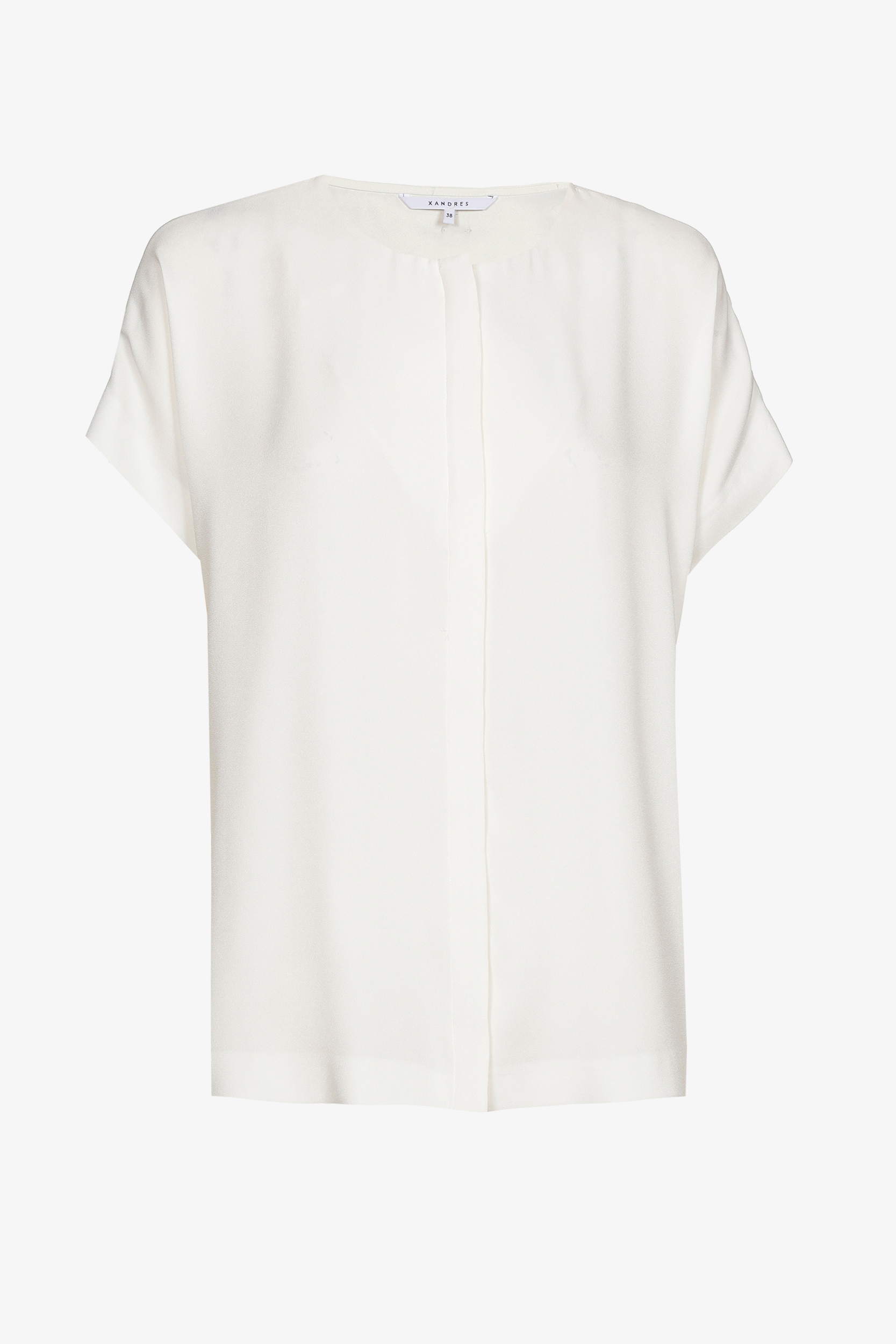 Blouse avec fermeture invisible