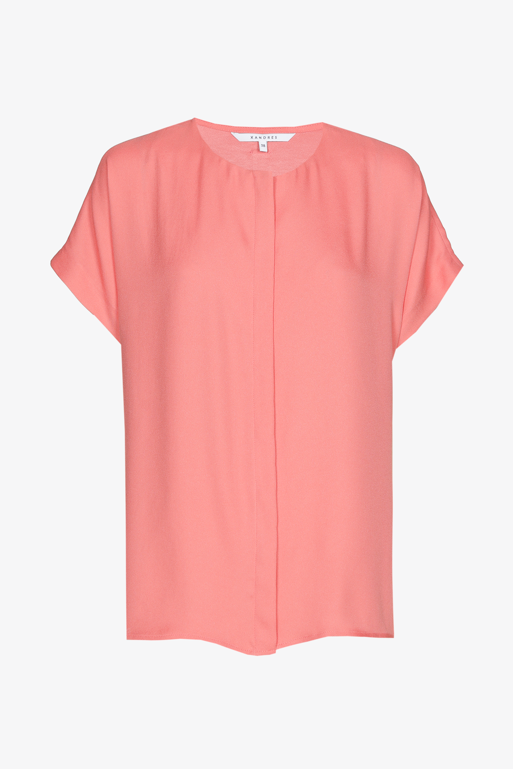 Bluse mit verdecktem Verschluss