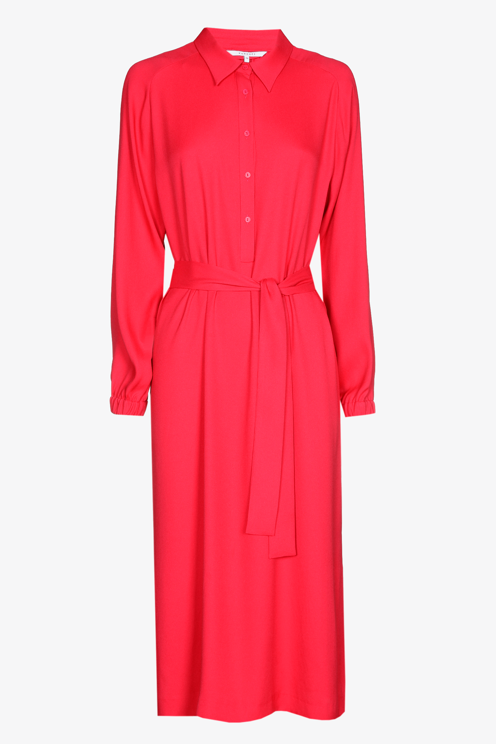 Crepe viscose dress