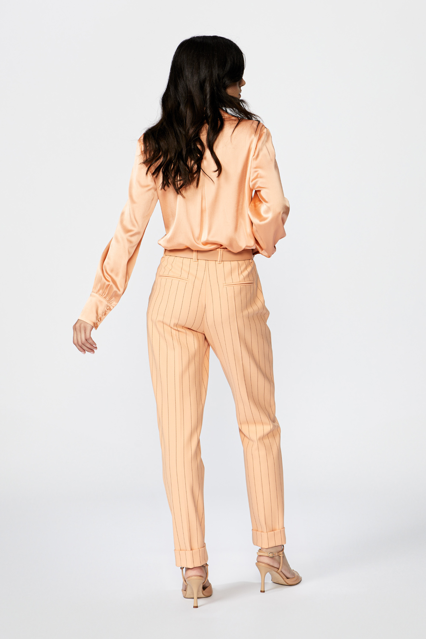 Pin stripe geklede broek 