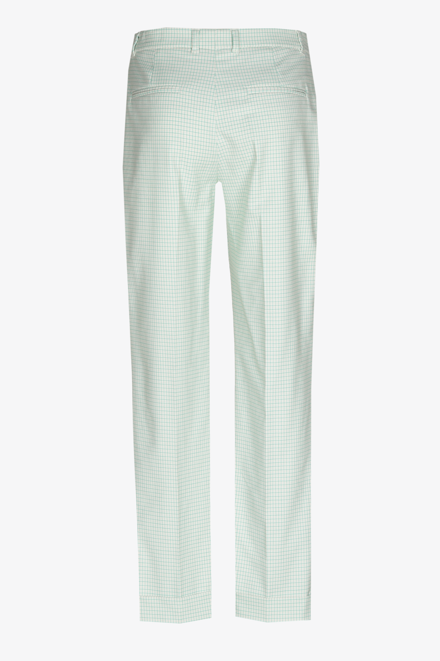 Checked trousers