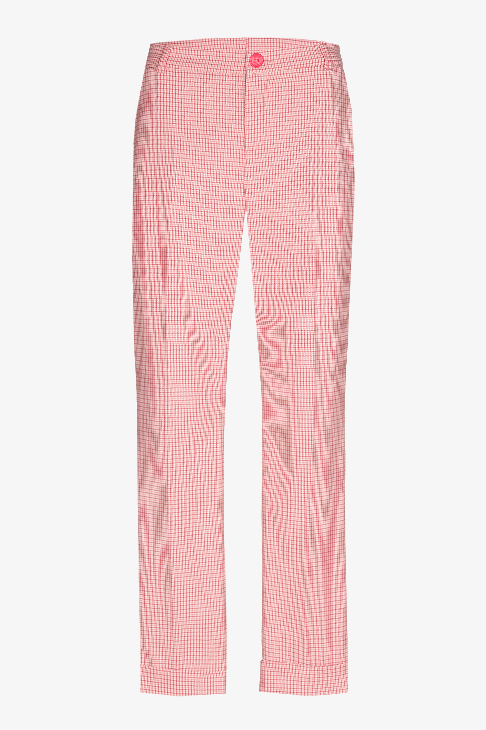 Checked trousers