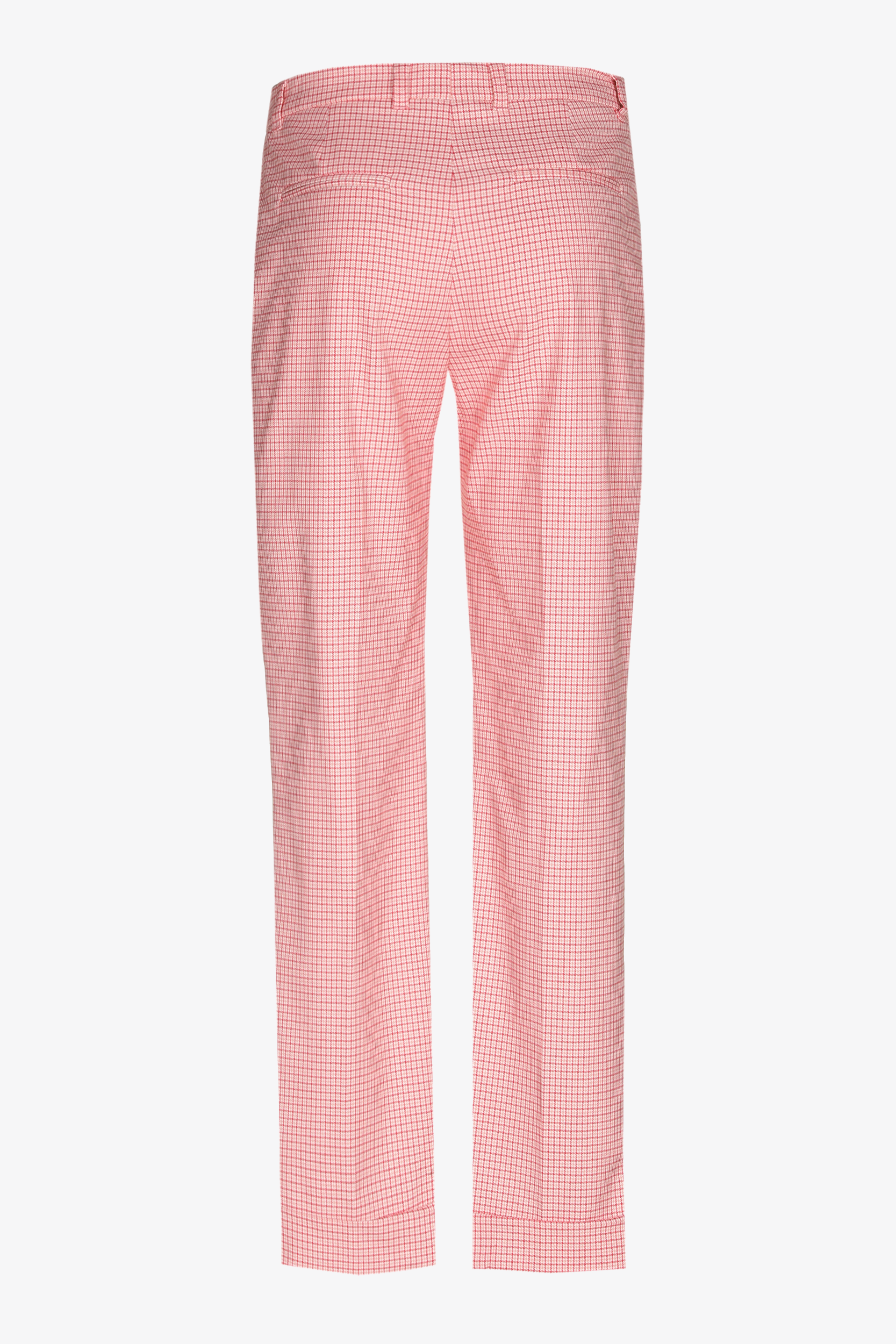 Checked trousers