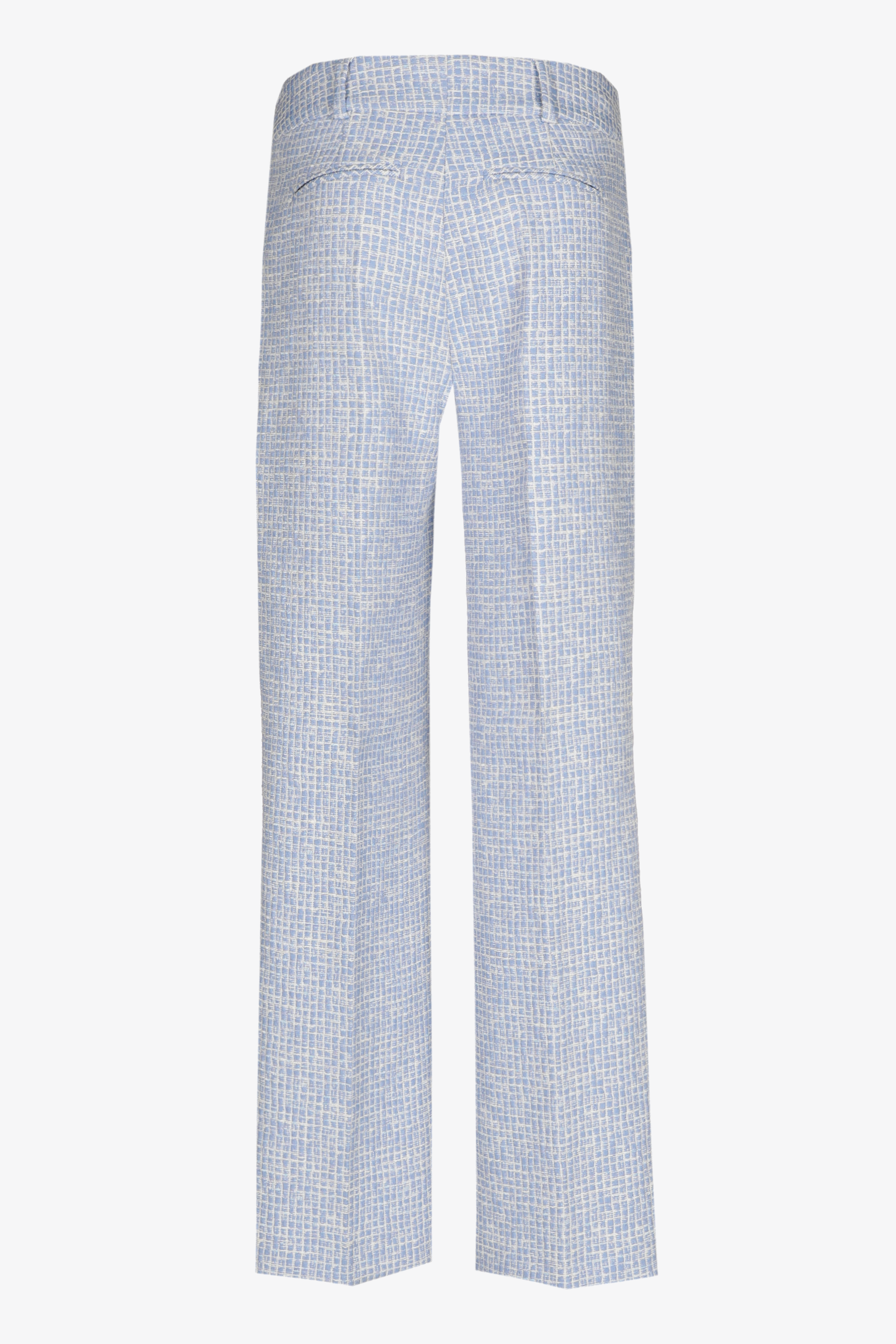 Pantalon en seersucker structuré