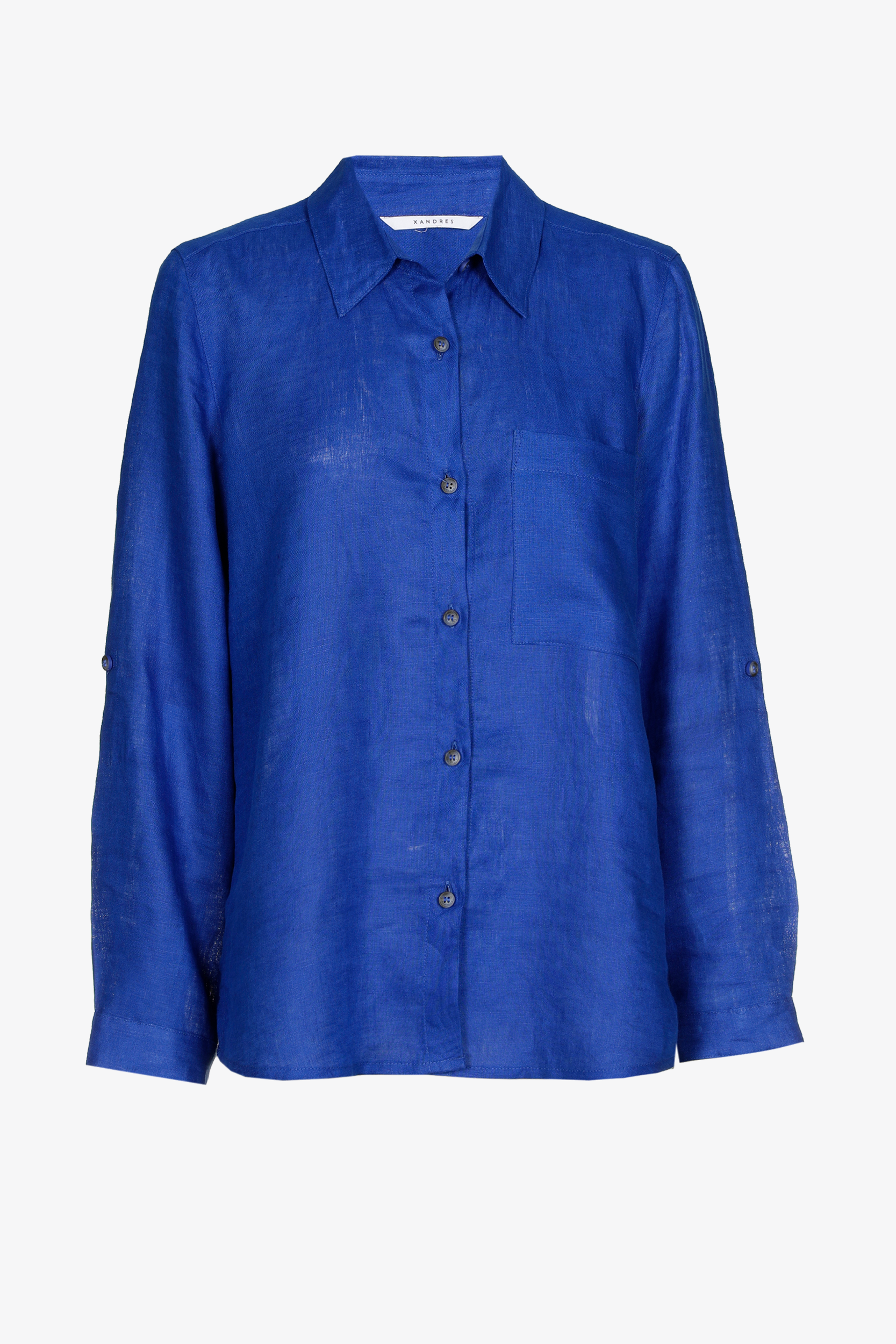 Hemdblouse in zomers linnen
