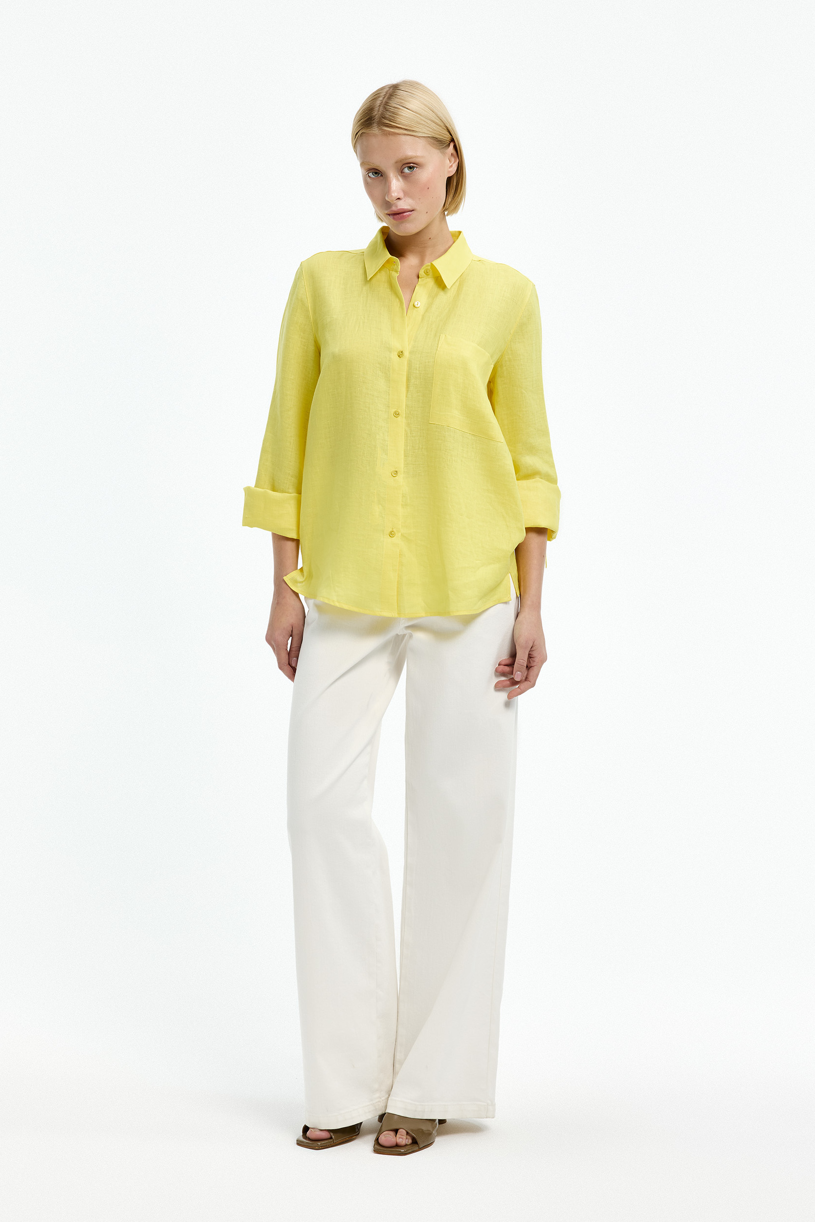 Chemisier ample en lin