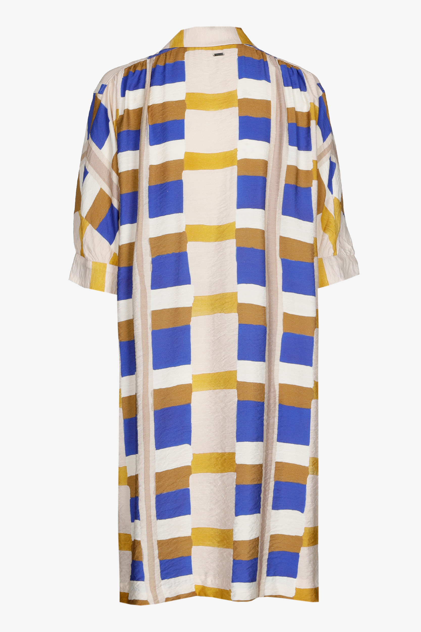 Jurk met aquarelprint