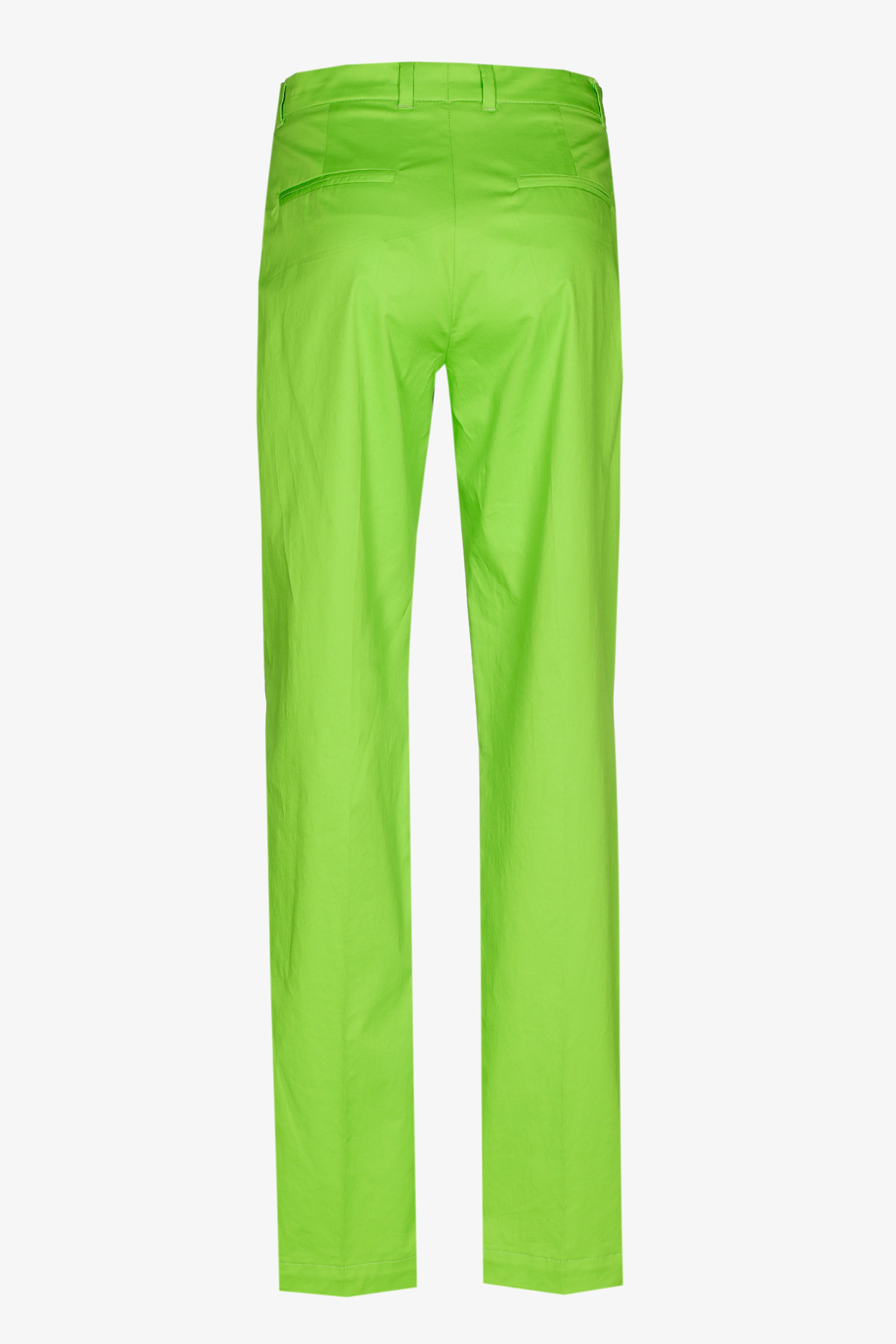 Glanzende chino broek