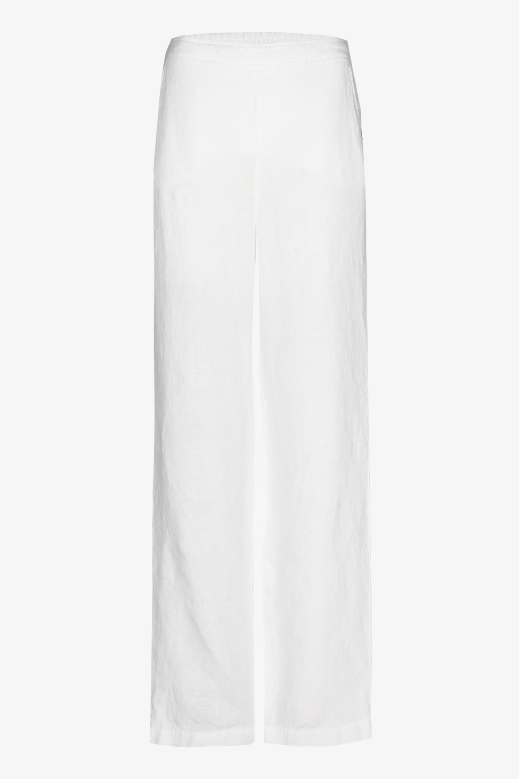 Pantalon en lin à jambes droites