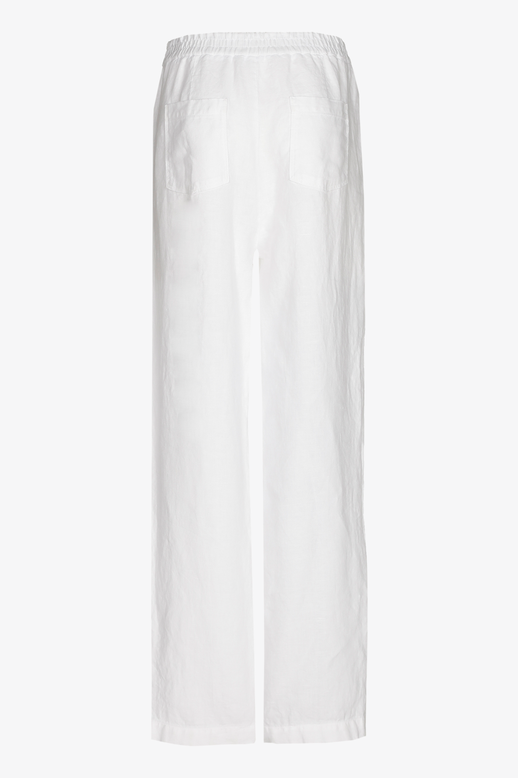 Pantalon en lin à jambes droites