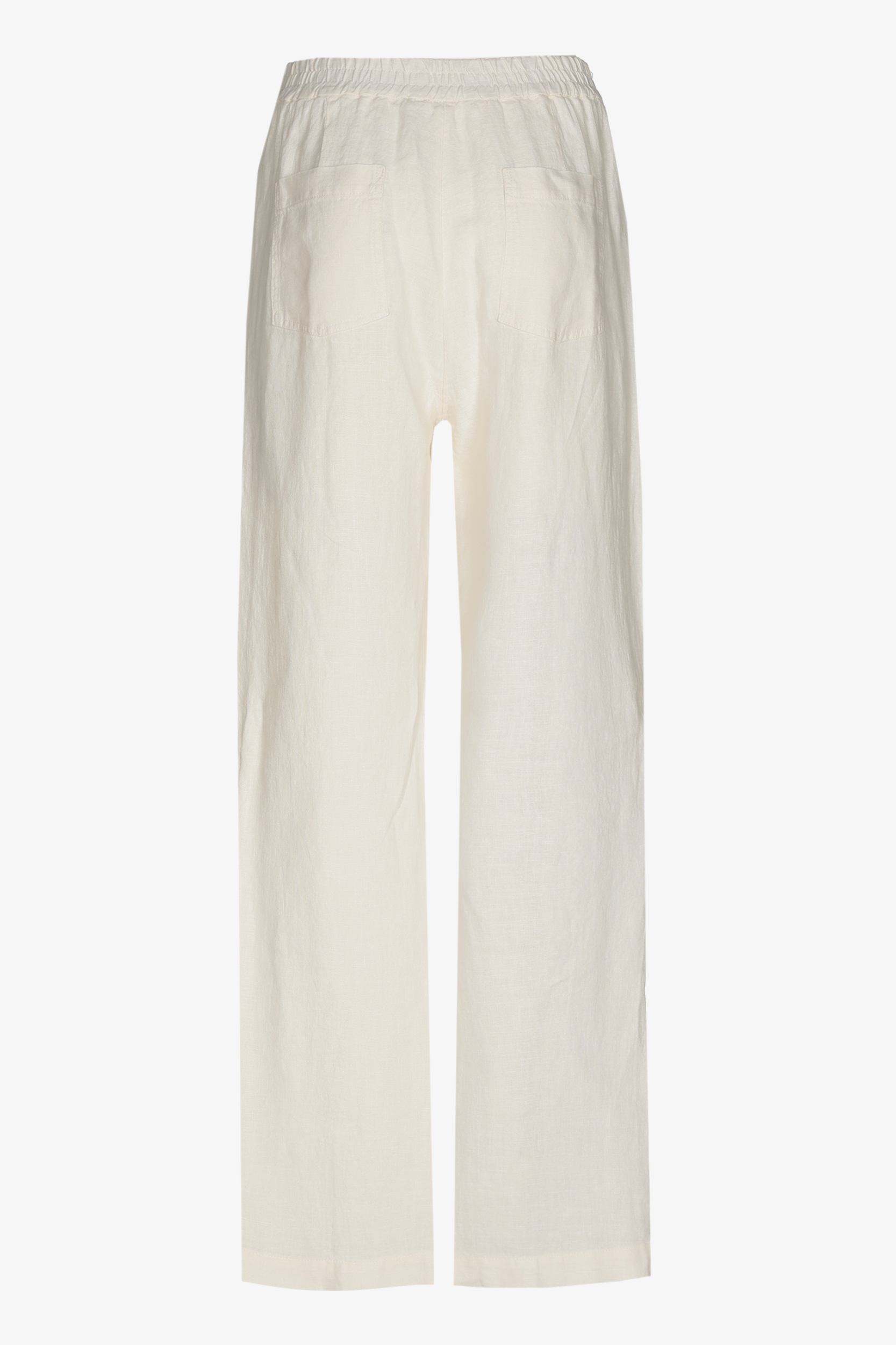 Pantalon en lin à jambes droites