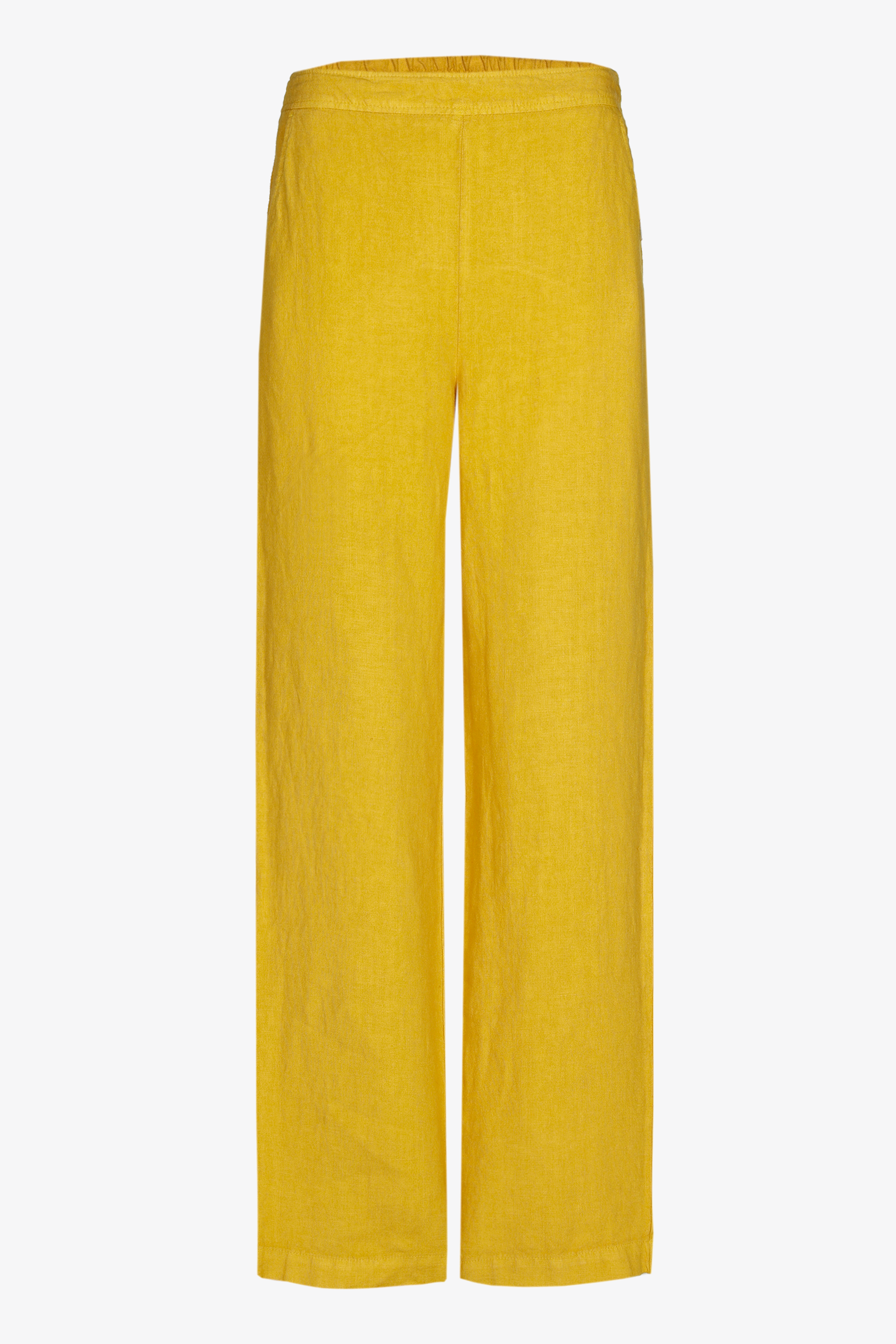 Pantalon en lin à jambes droites