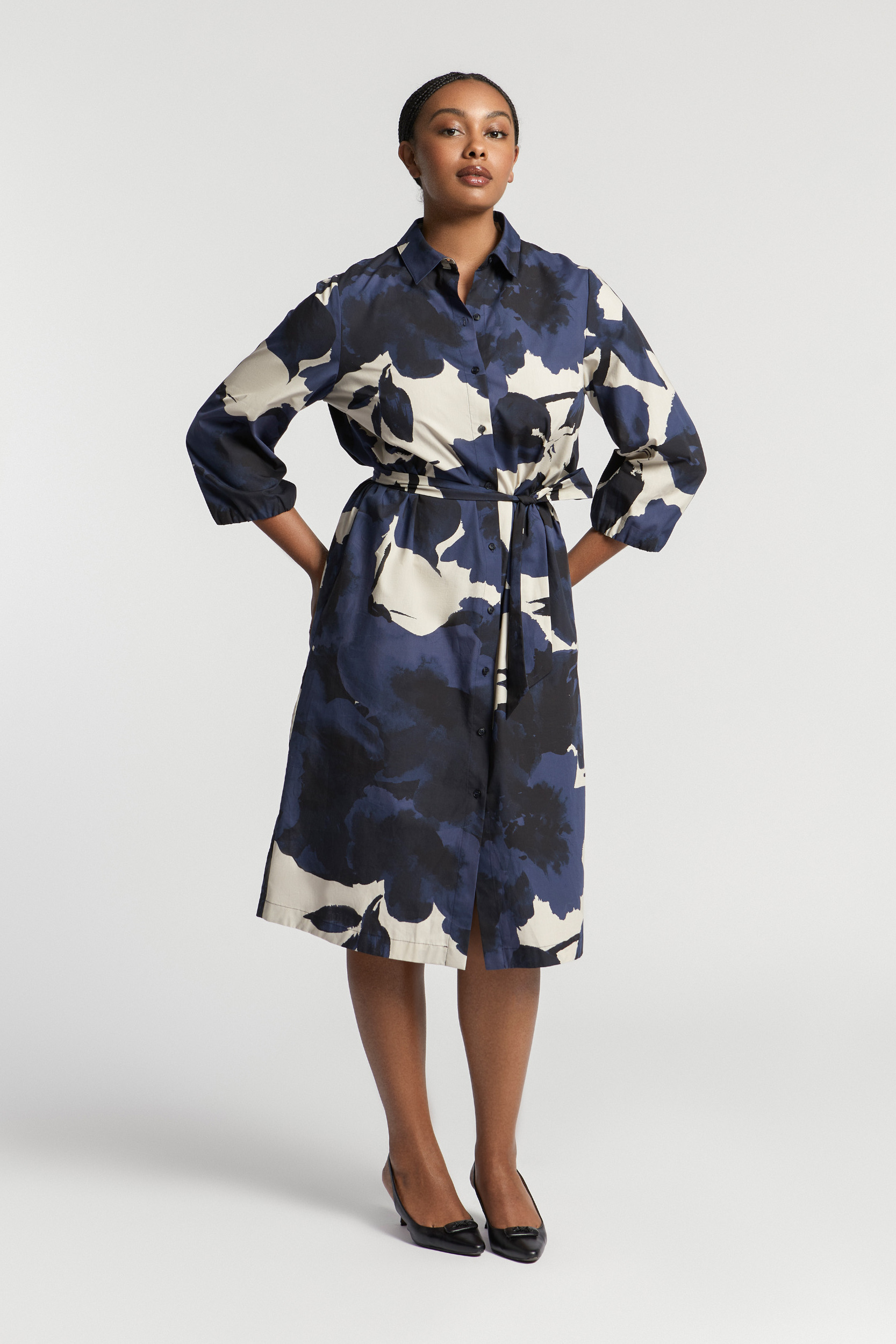 Robe chemise droite top