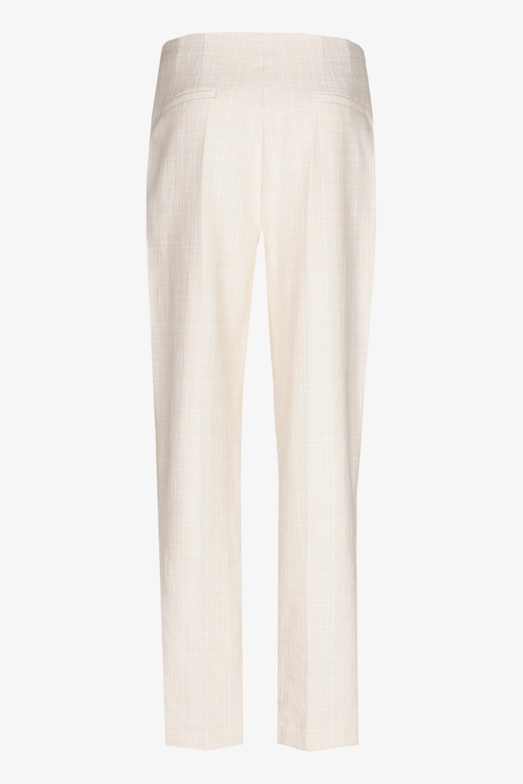 Pantalon à carreaux à jambes étroites