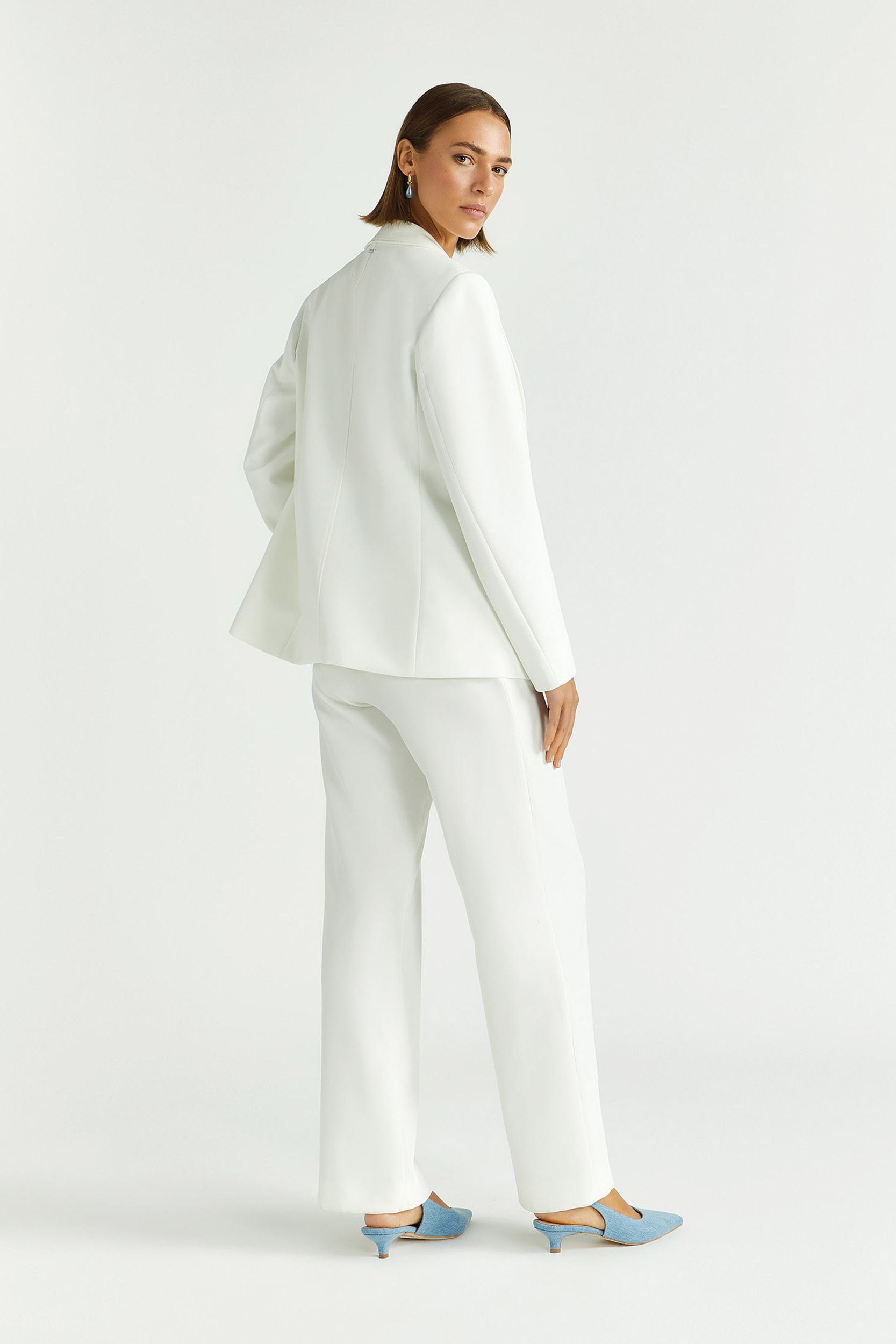 Blazer à col revers