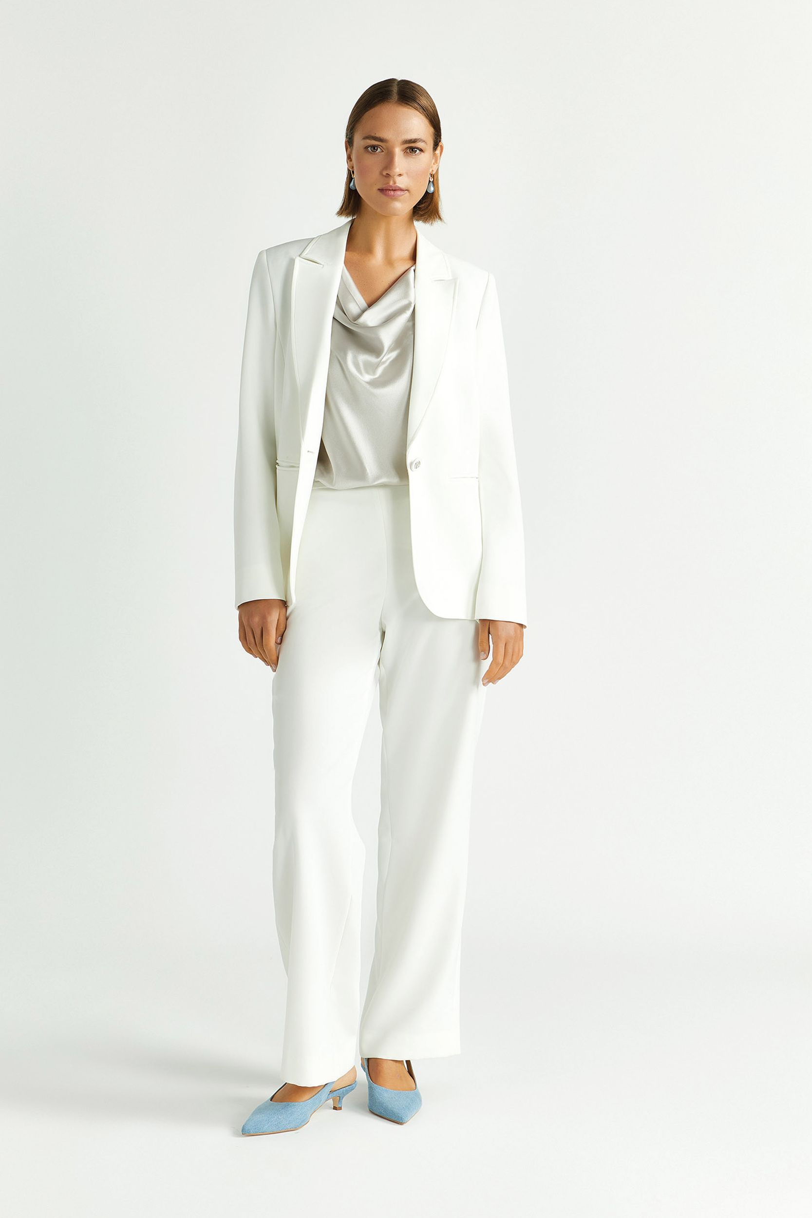 Blazer à col revers