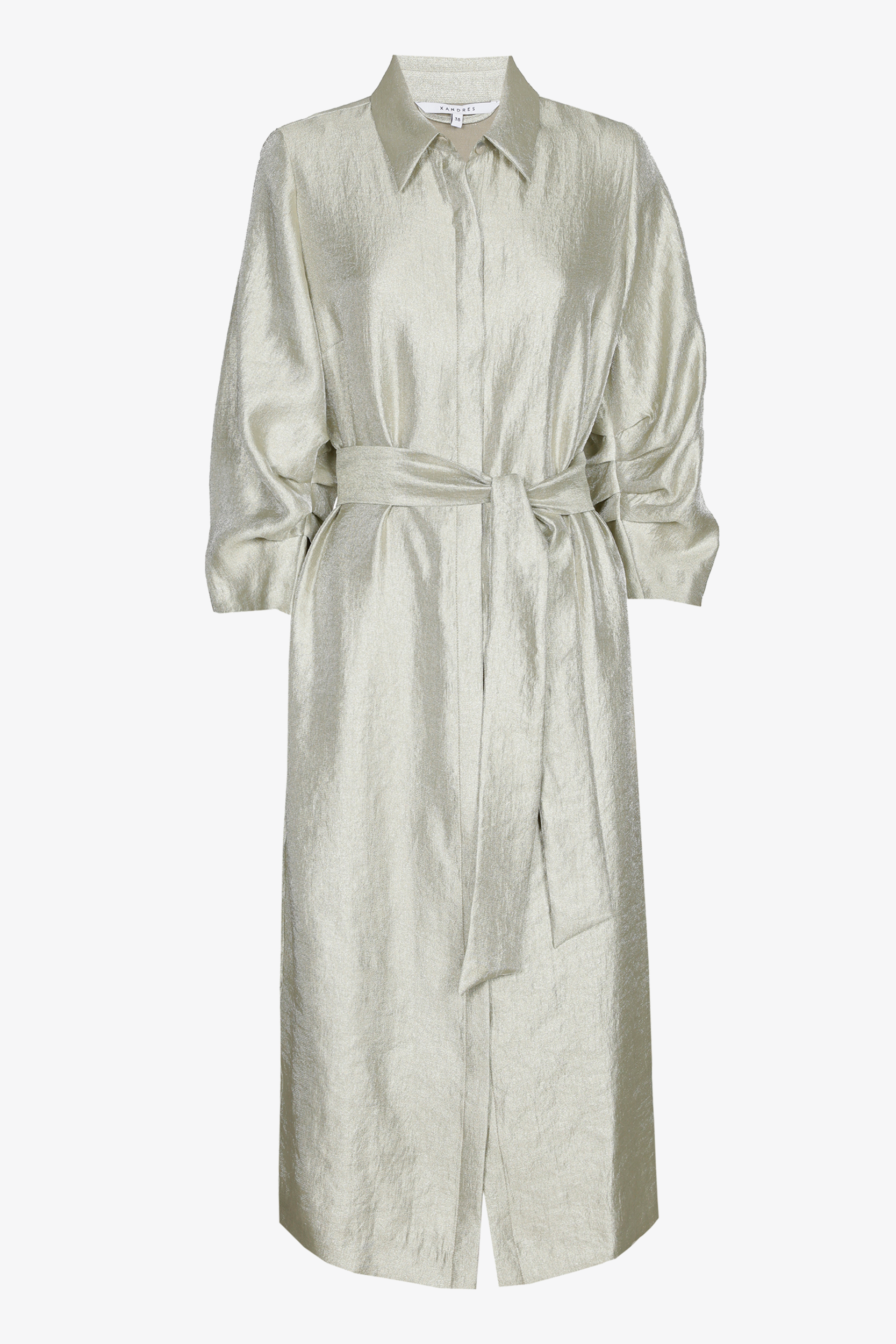 Robe-chemise brillante