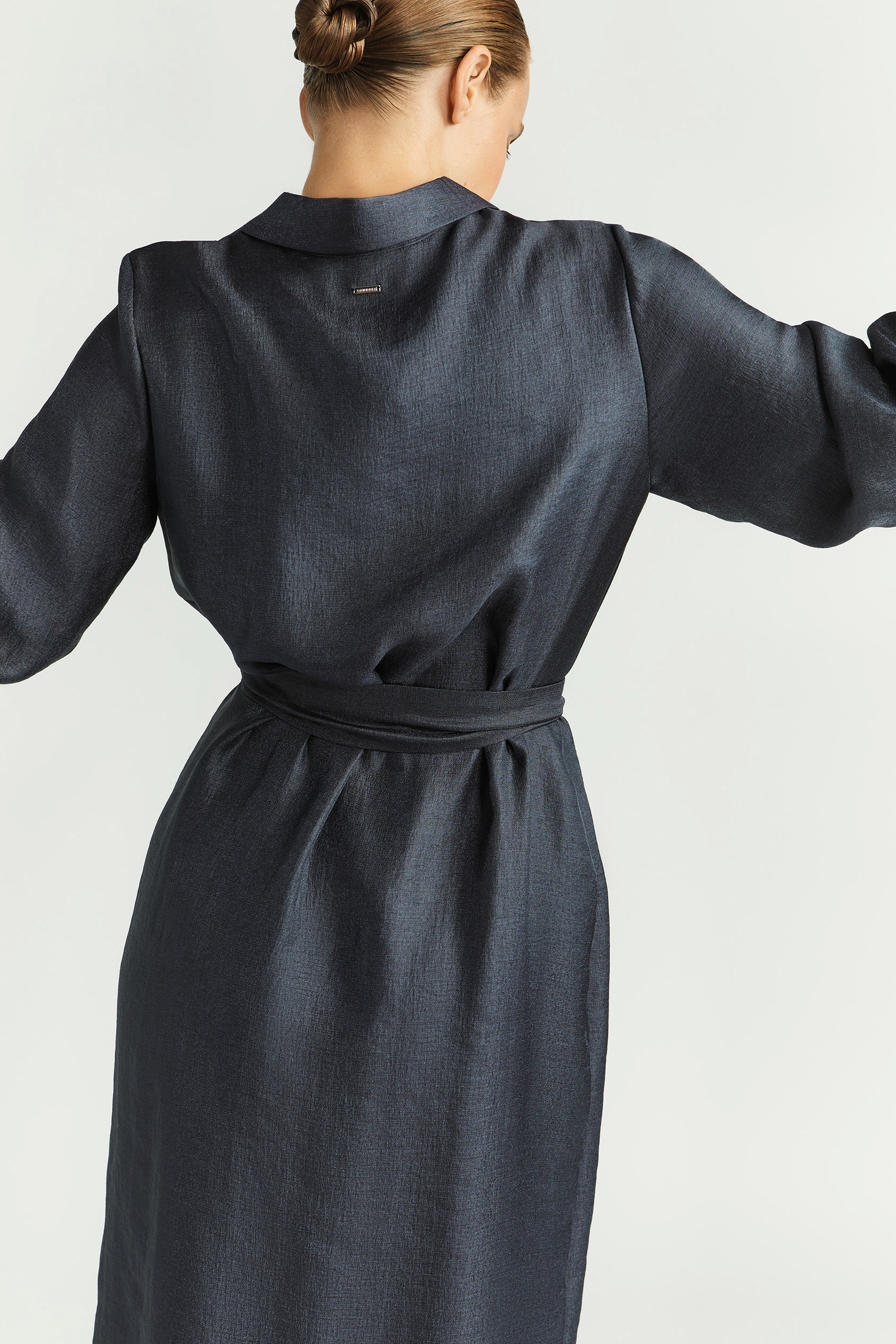 Robe-chemise brillante