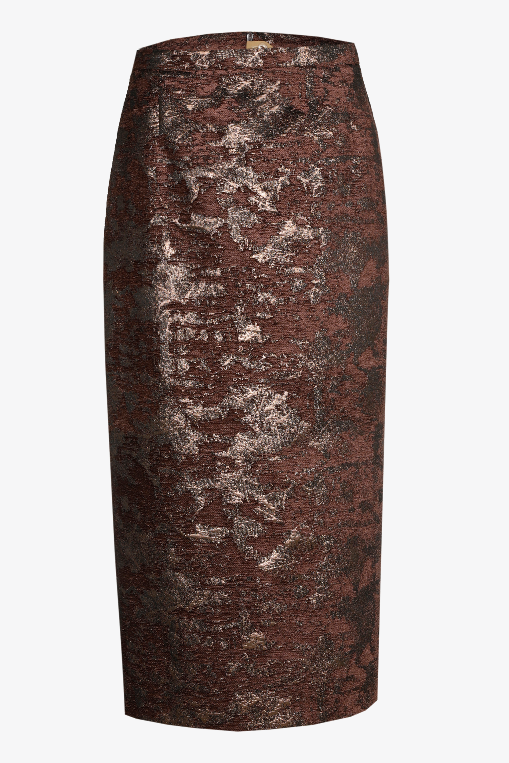 Kokerrok met jacquard motief