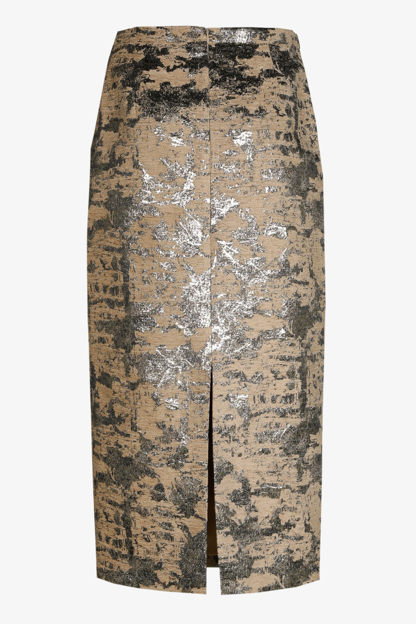 Kokerrok met jacquard motief