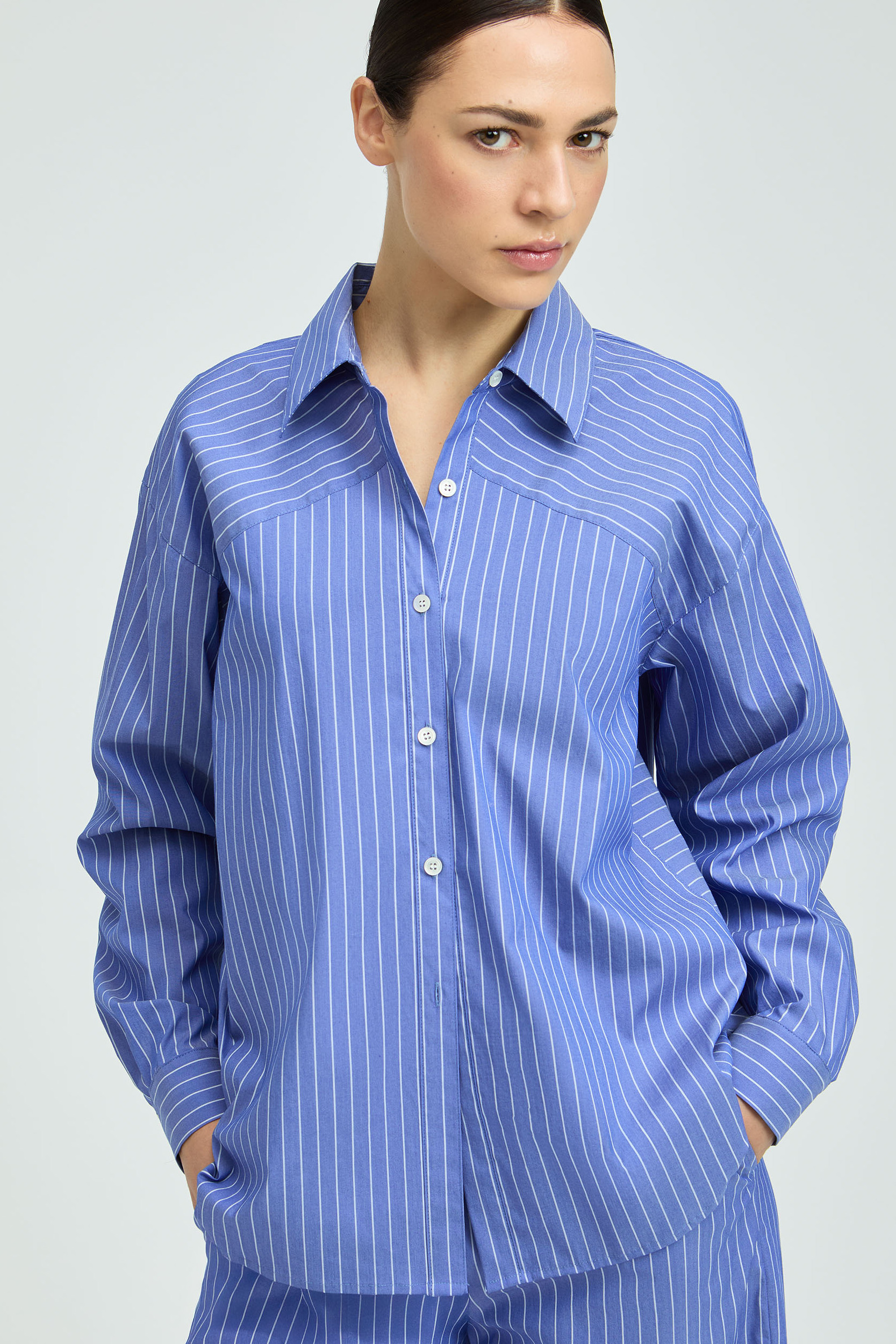 Blouse à rayures