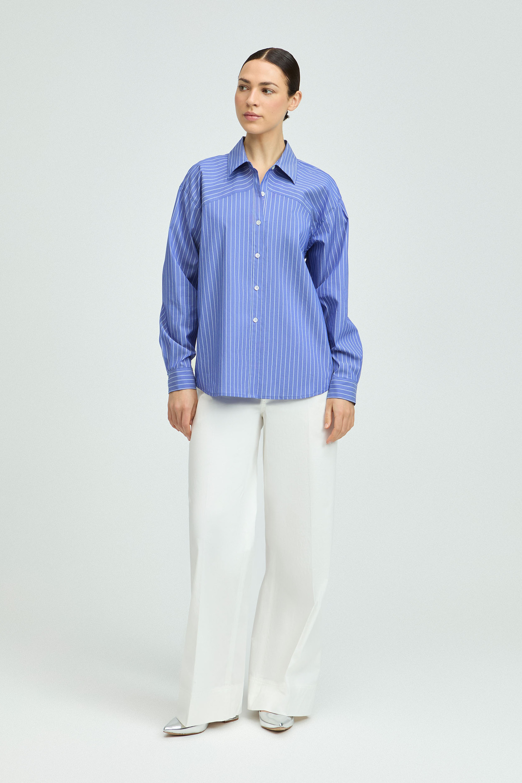 Blouse à rayures