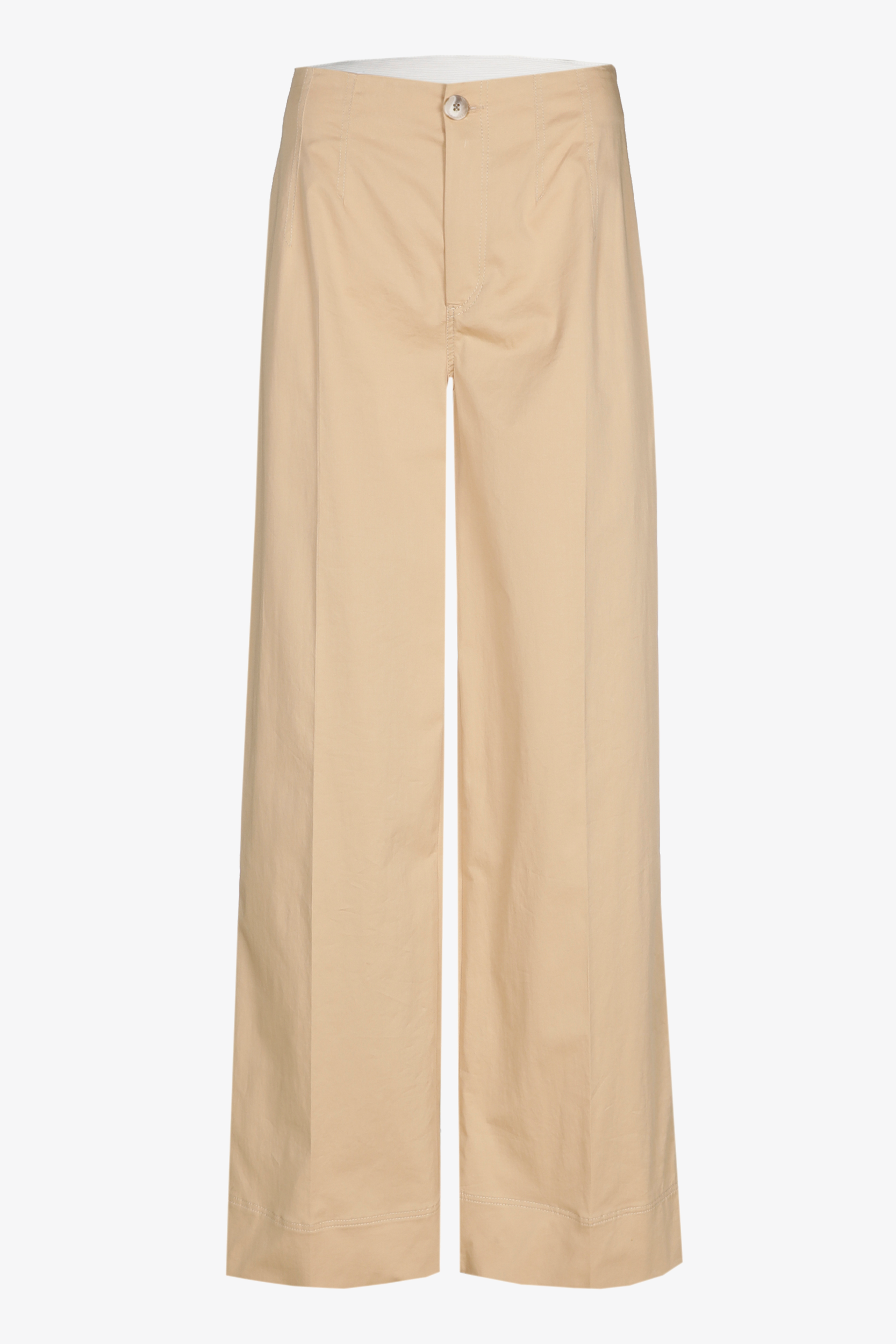 Pantalon à jambes larges en coton