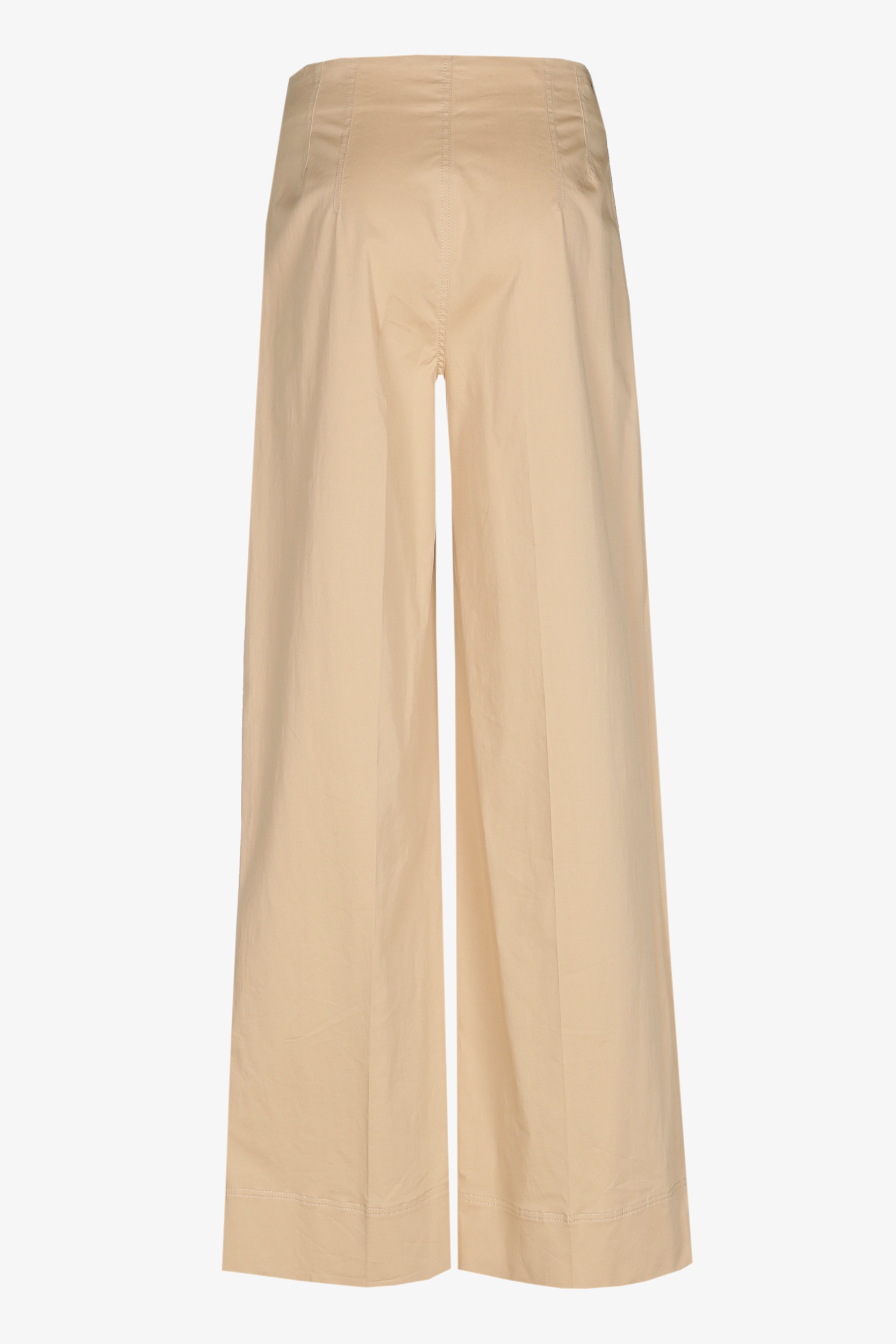 Pantalon à jambes larges en coton
