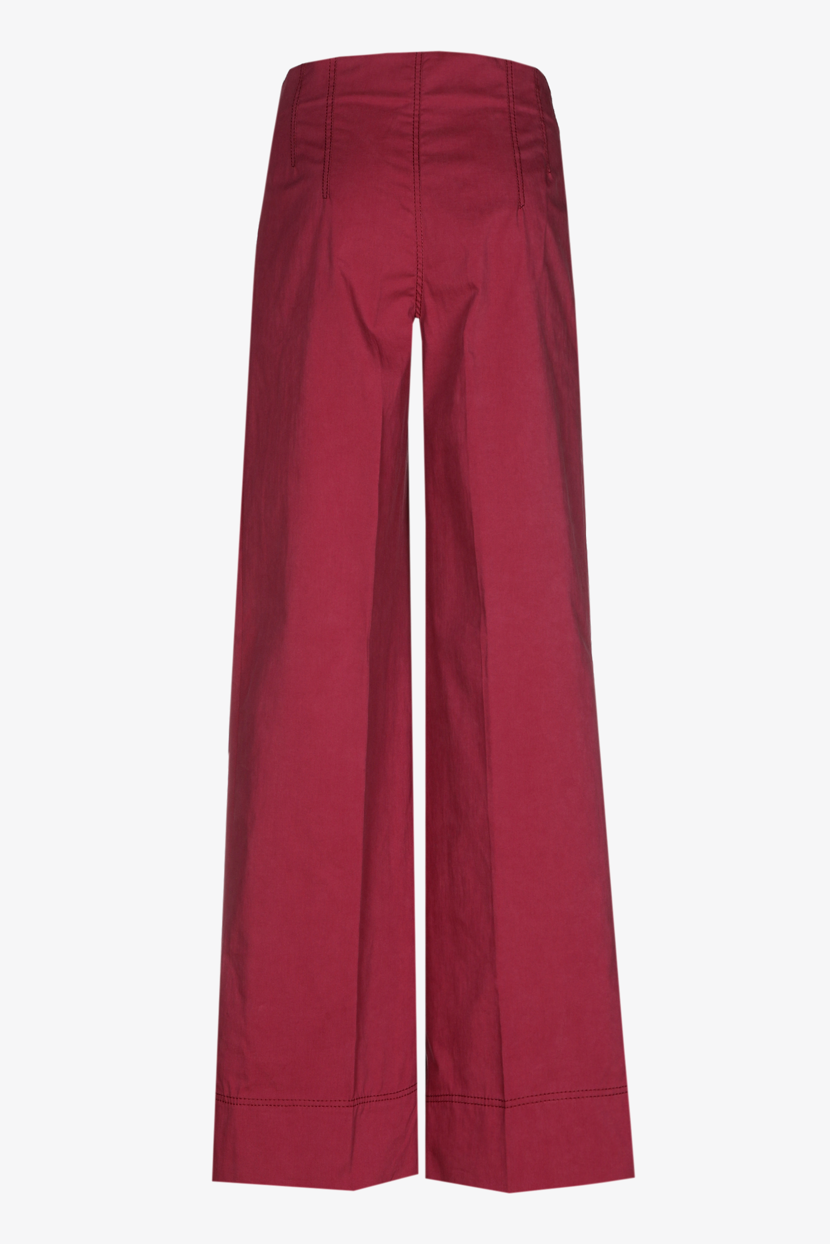 Moderne broek met wijde pijpen