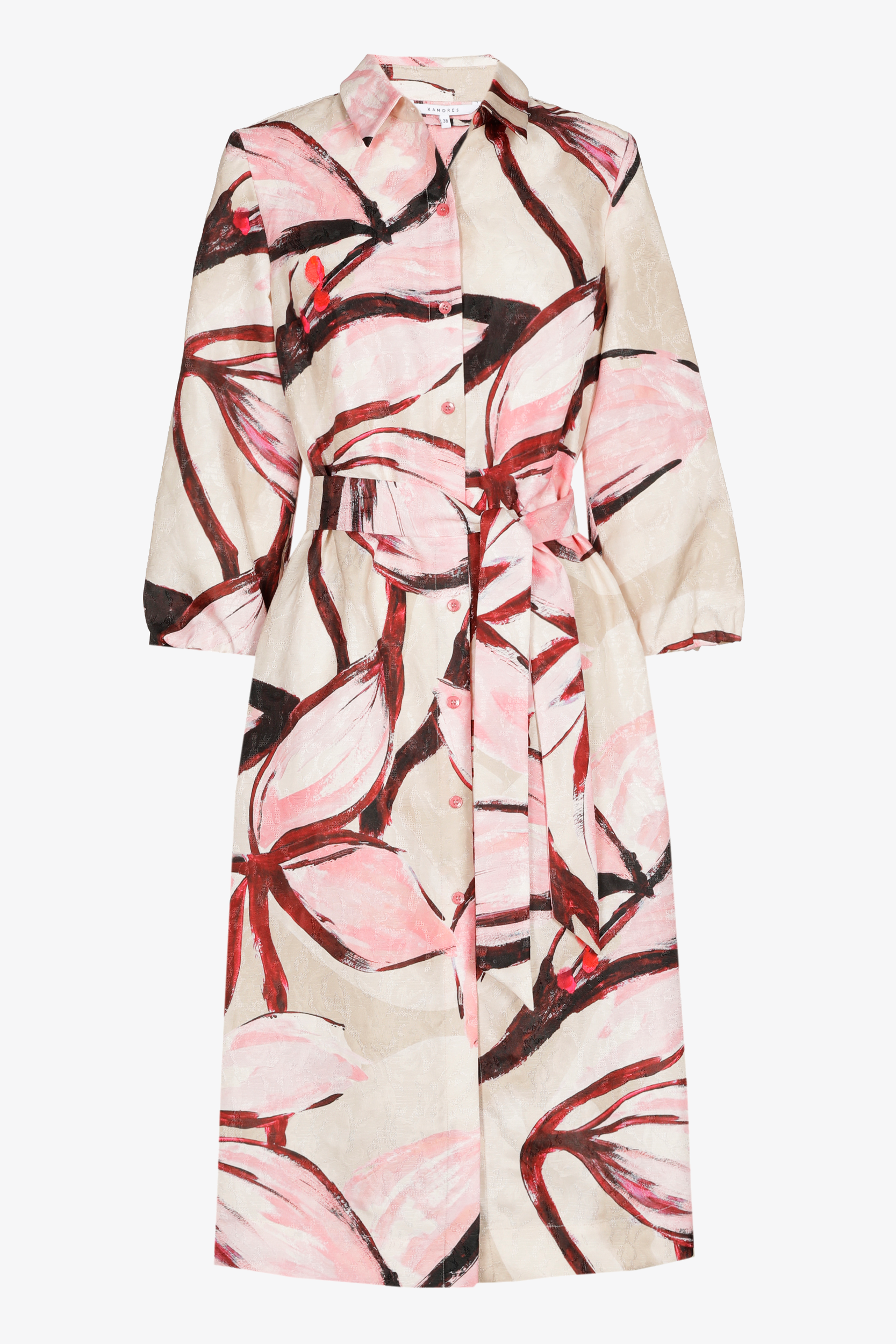Robe à motif floral