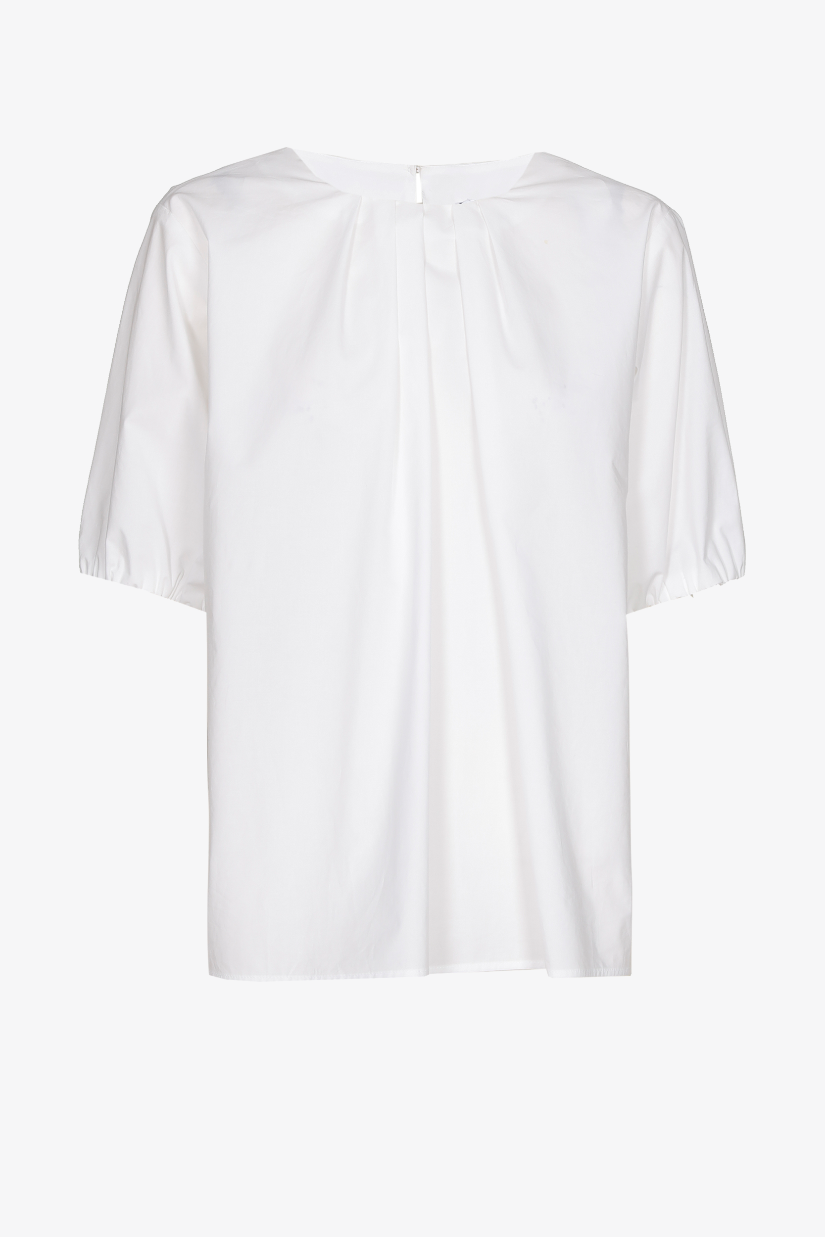 Blouse avec plis asymétriques