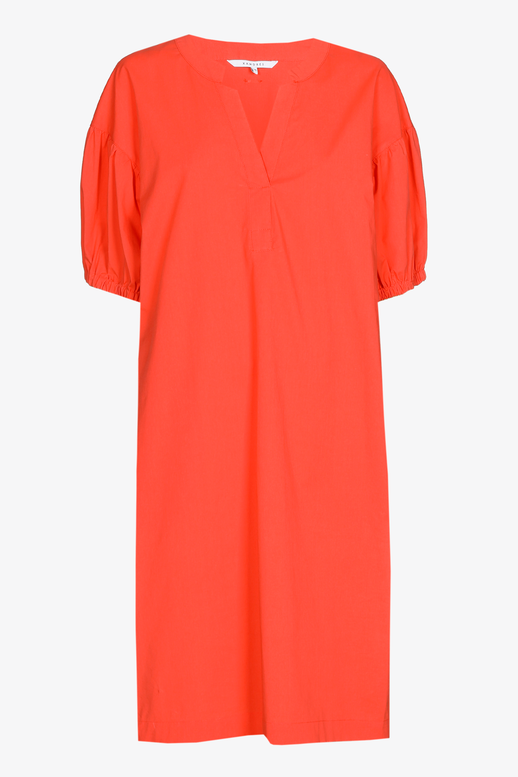 Robe droite en coton biologique