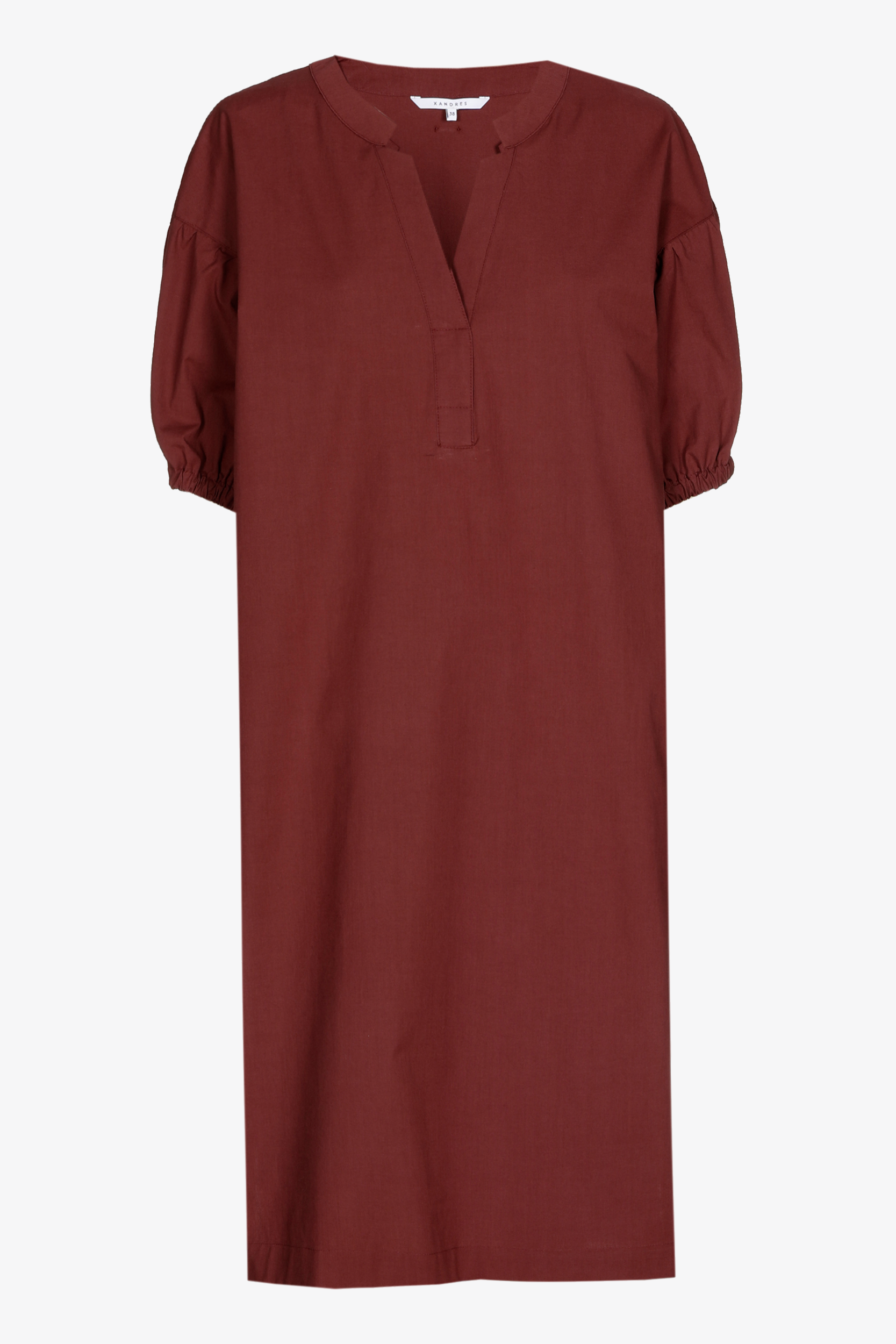 Robe droite en coton biologique