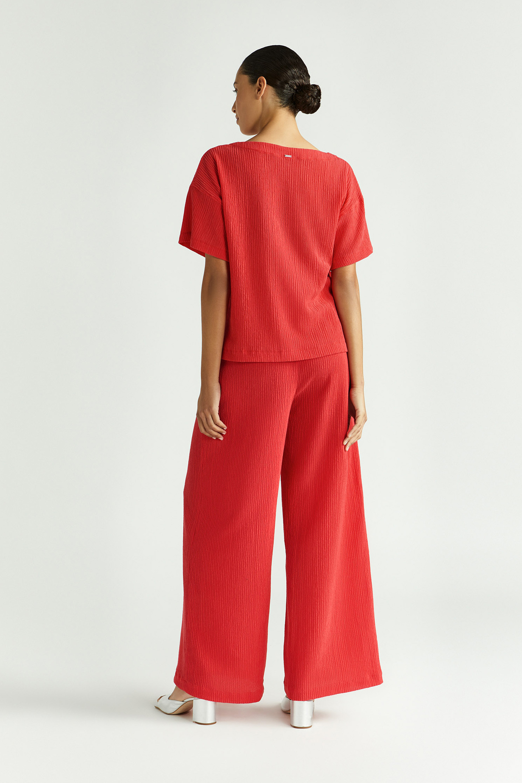 Blouse in fripéstof