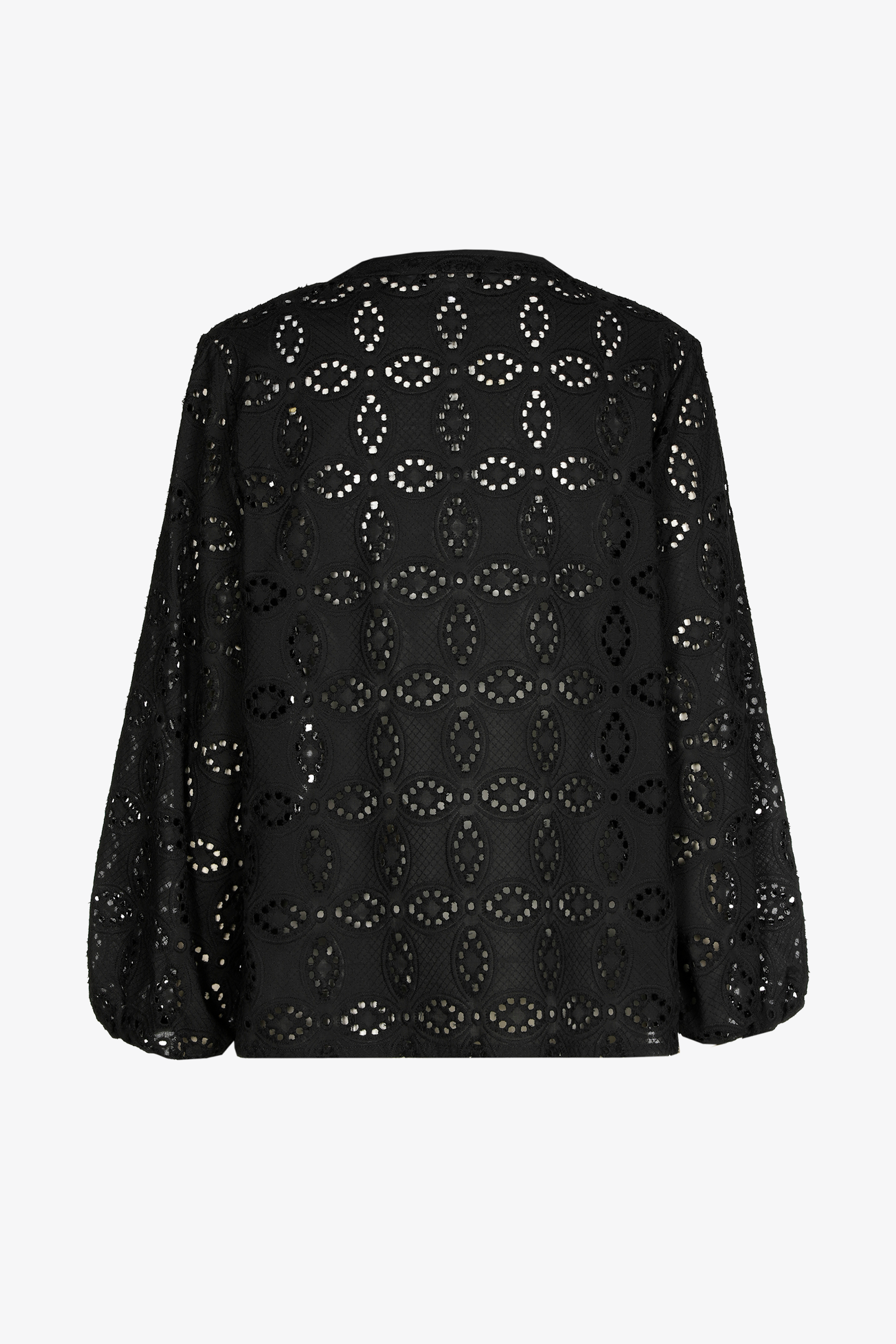 Blouse avec broderie anglaise