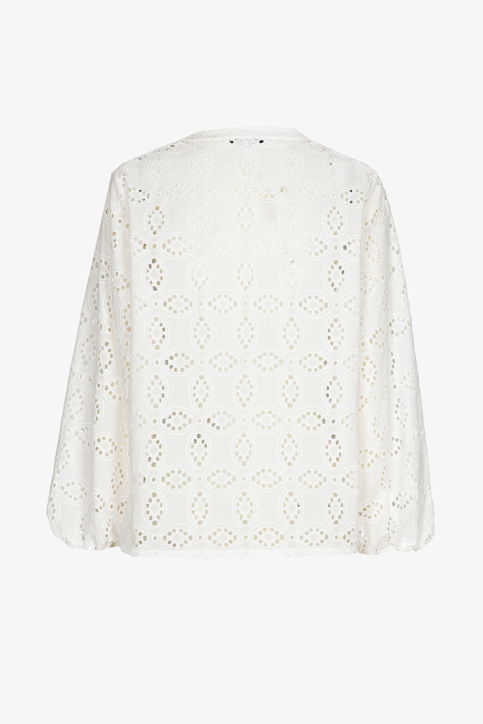 Blouse avec broderie anglaise