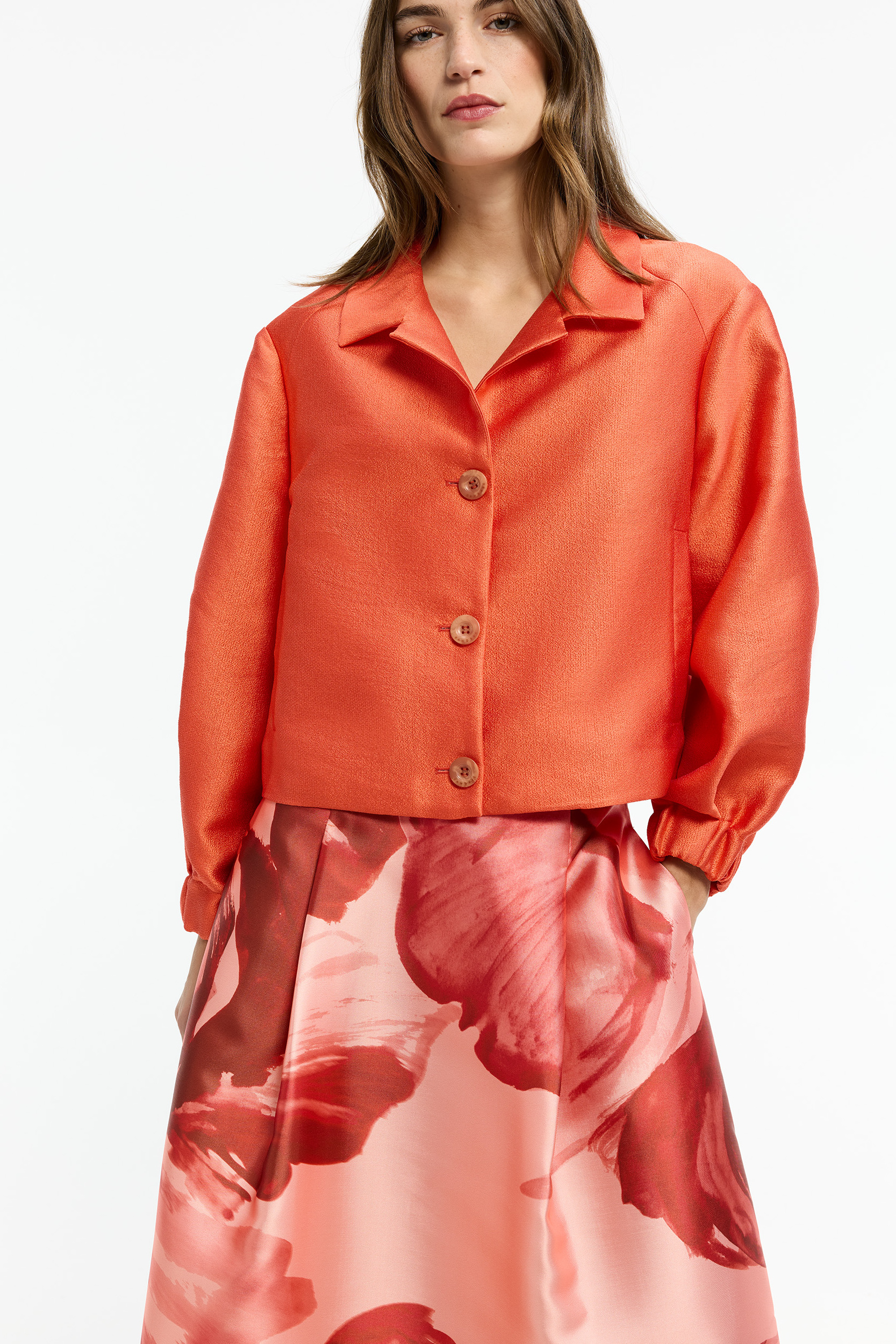 Geklede korte damesvest