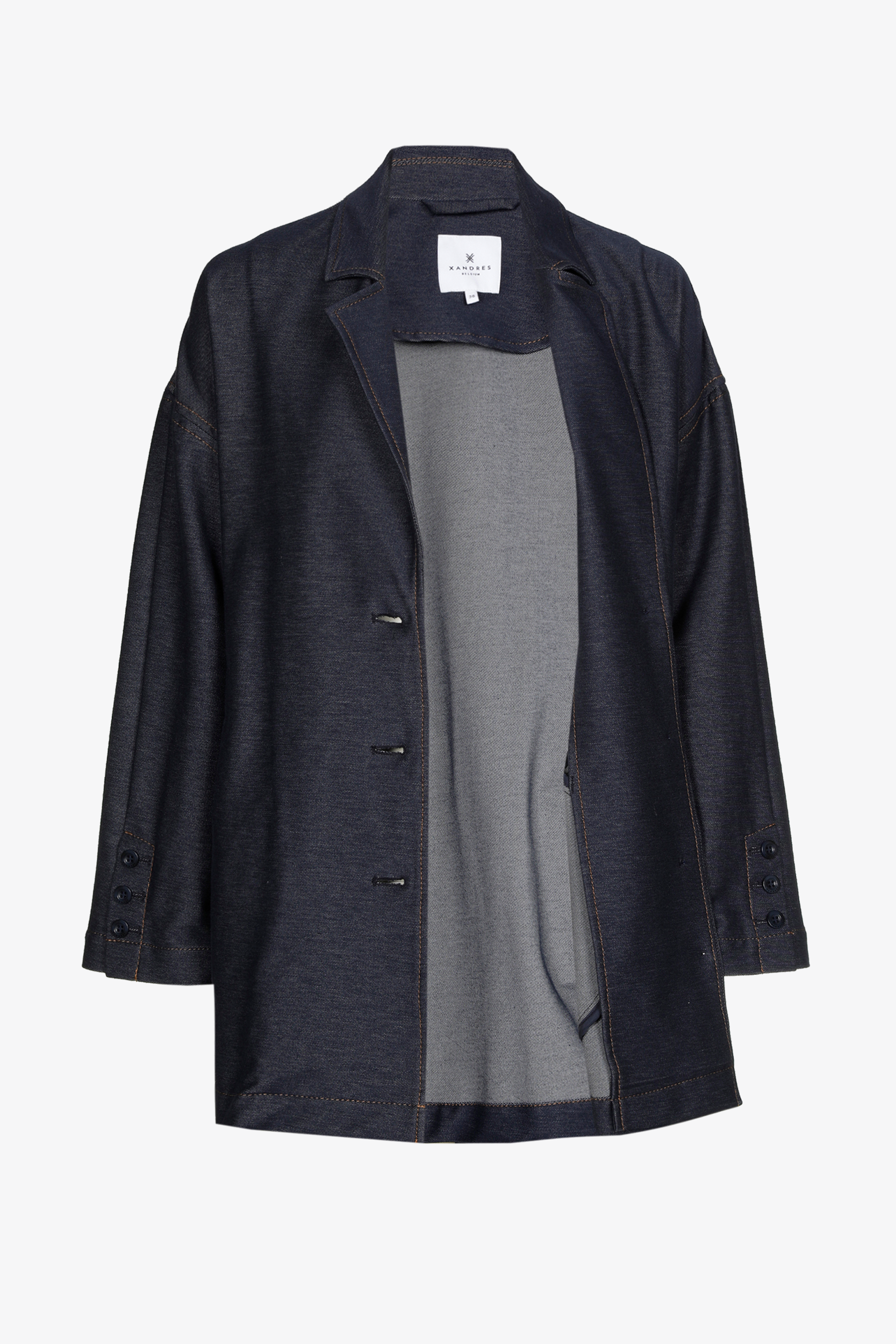 Veste en jean habillée