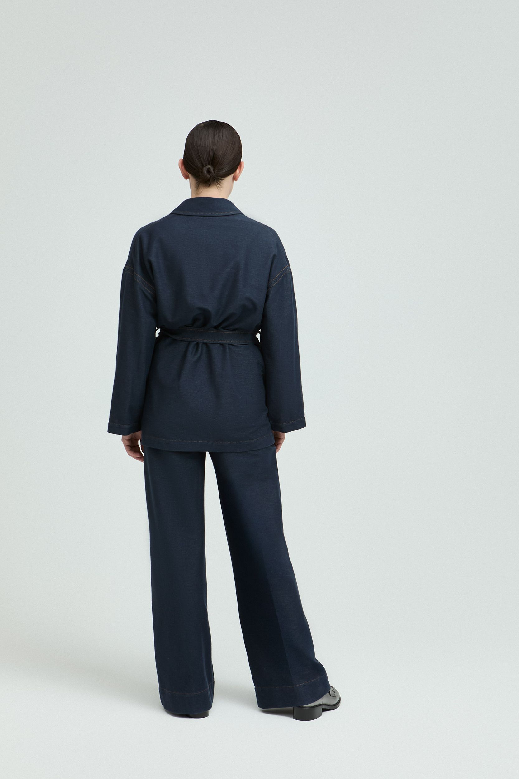 Veste en jean habillée