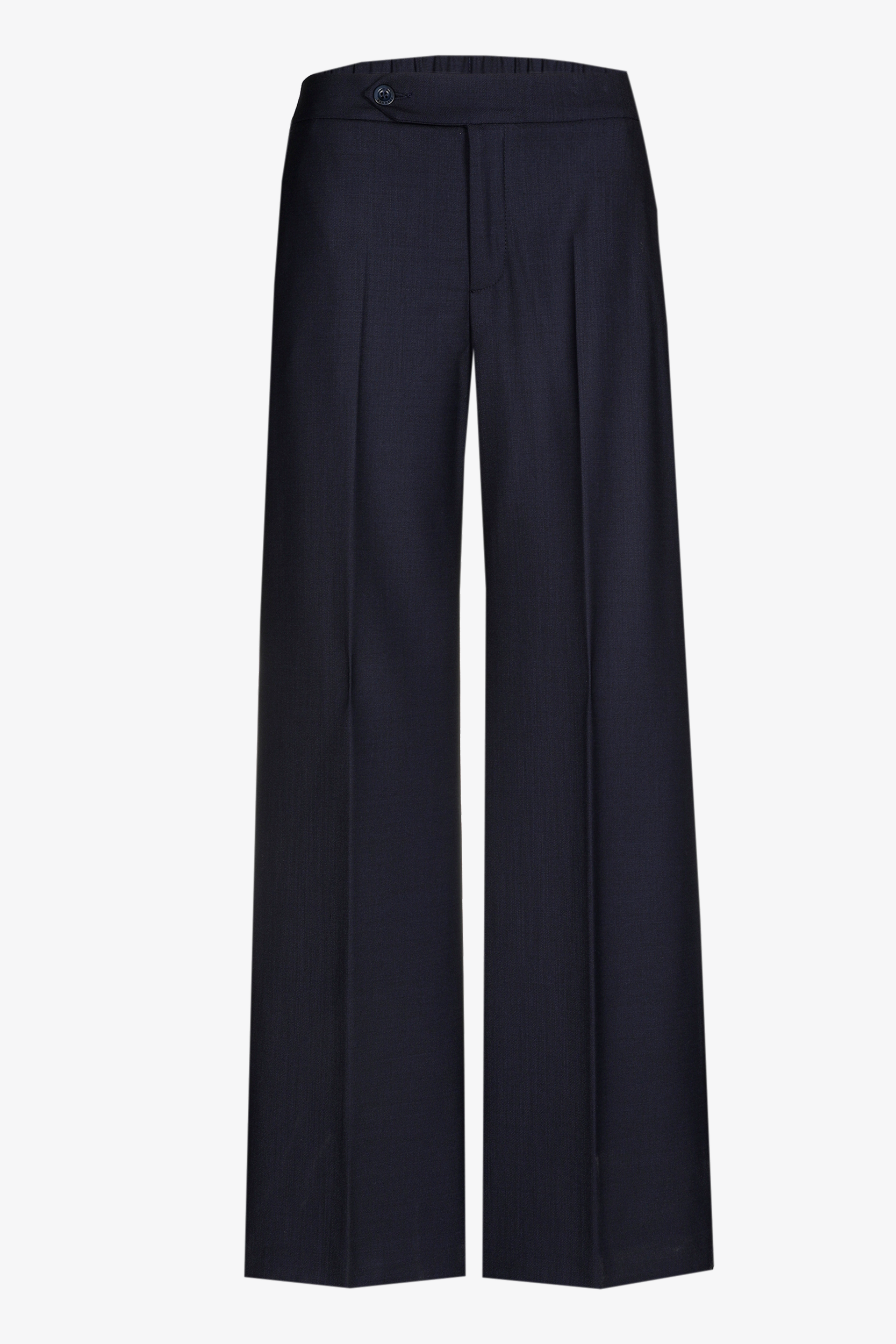 Geklede broek met rechte pijpen