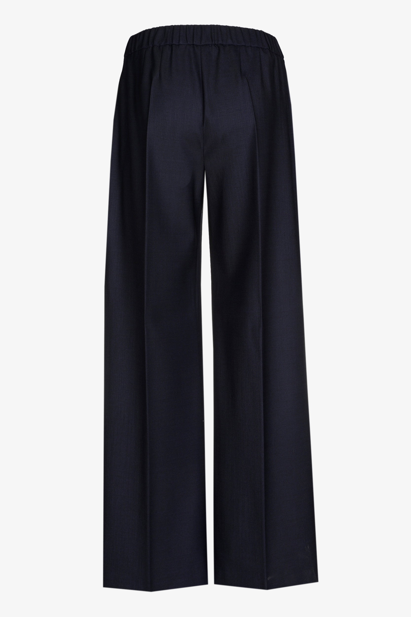 Geklede broek met rechte pijpen