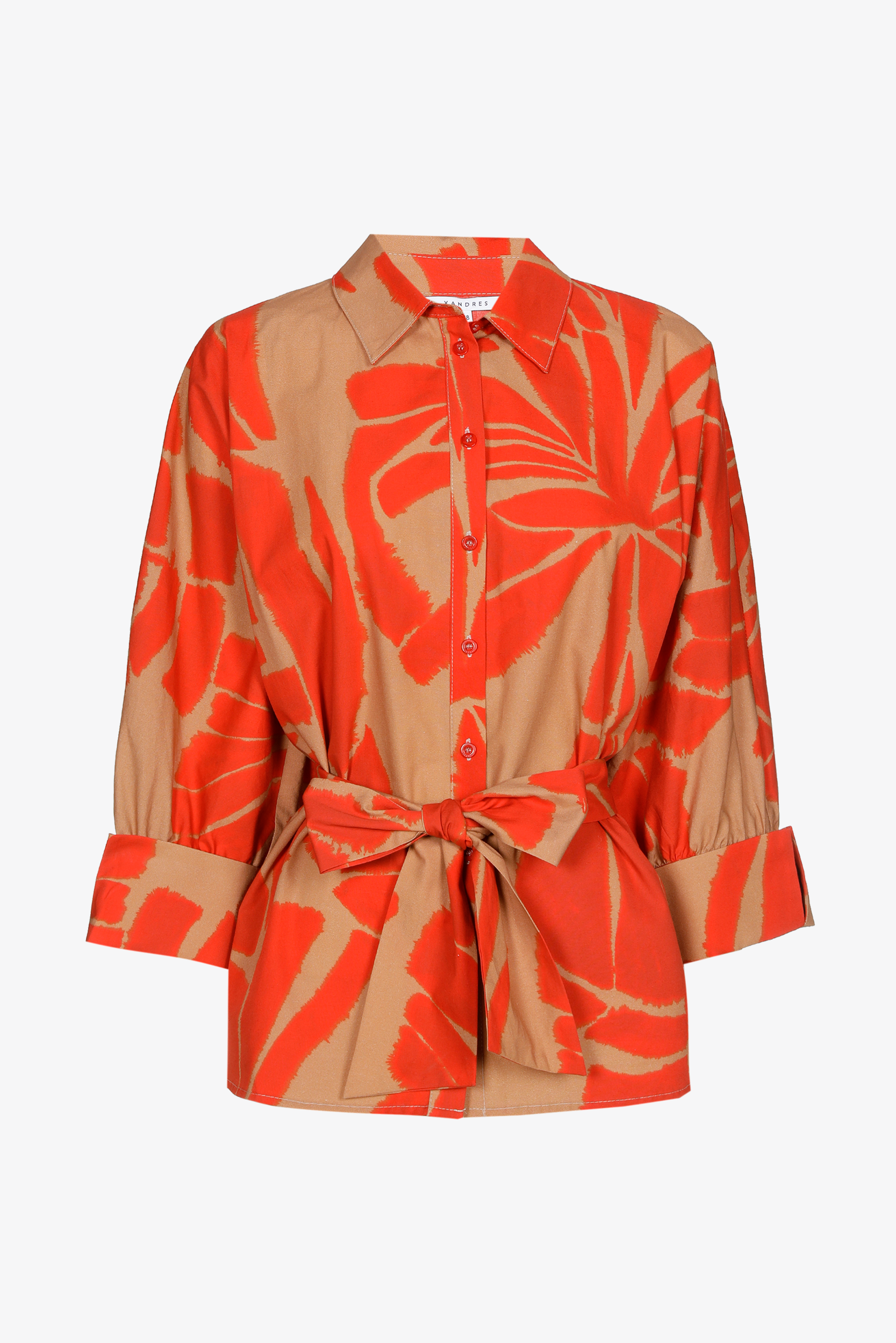 Katoenen blouse met print