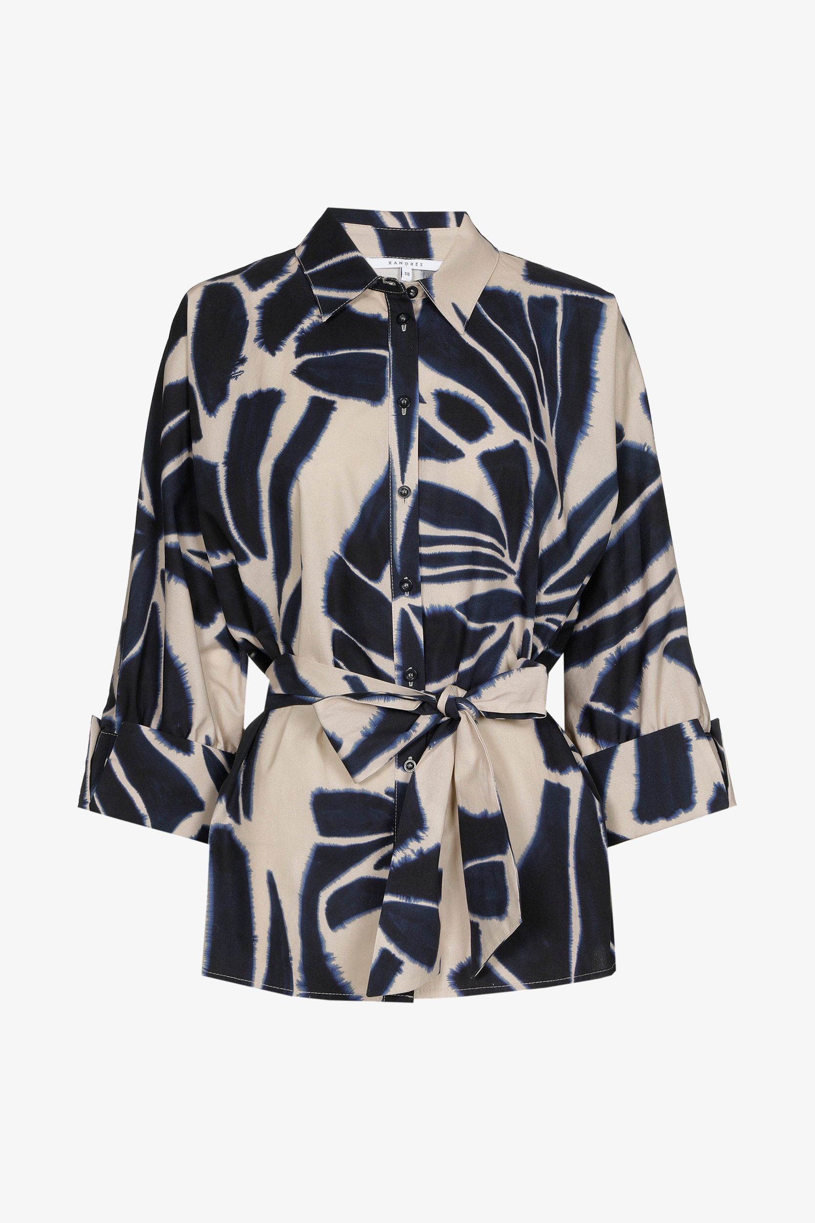 Katoenen blouse met print