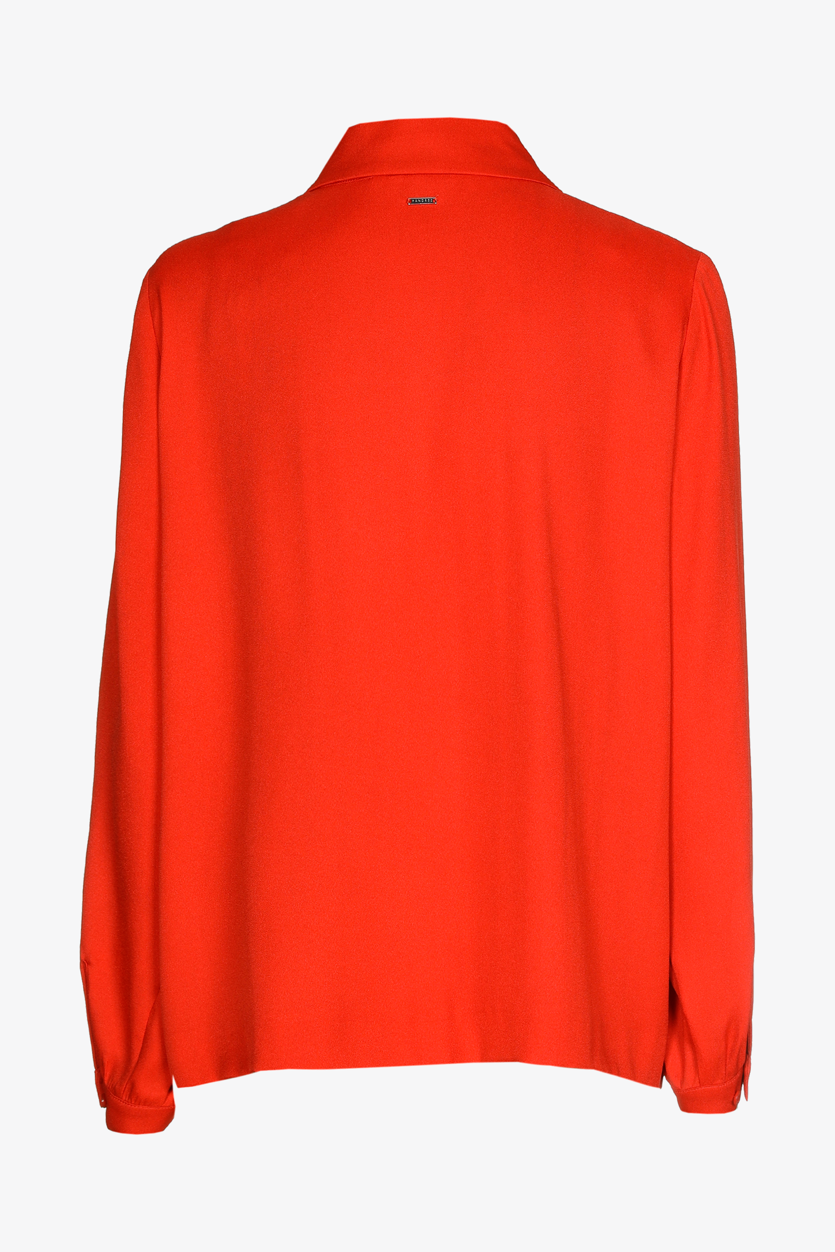 Elegante blouse met hemdkraag