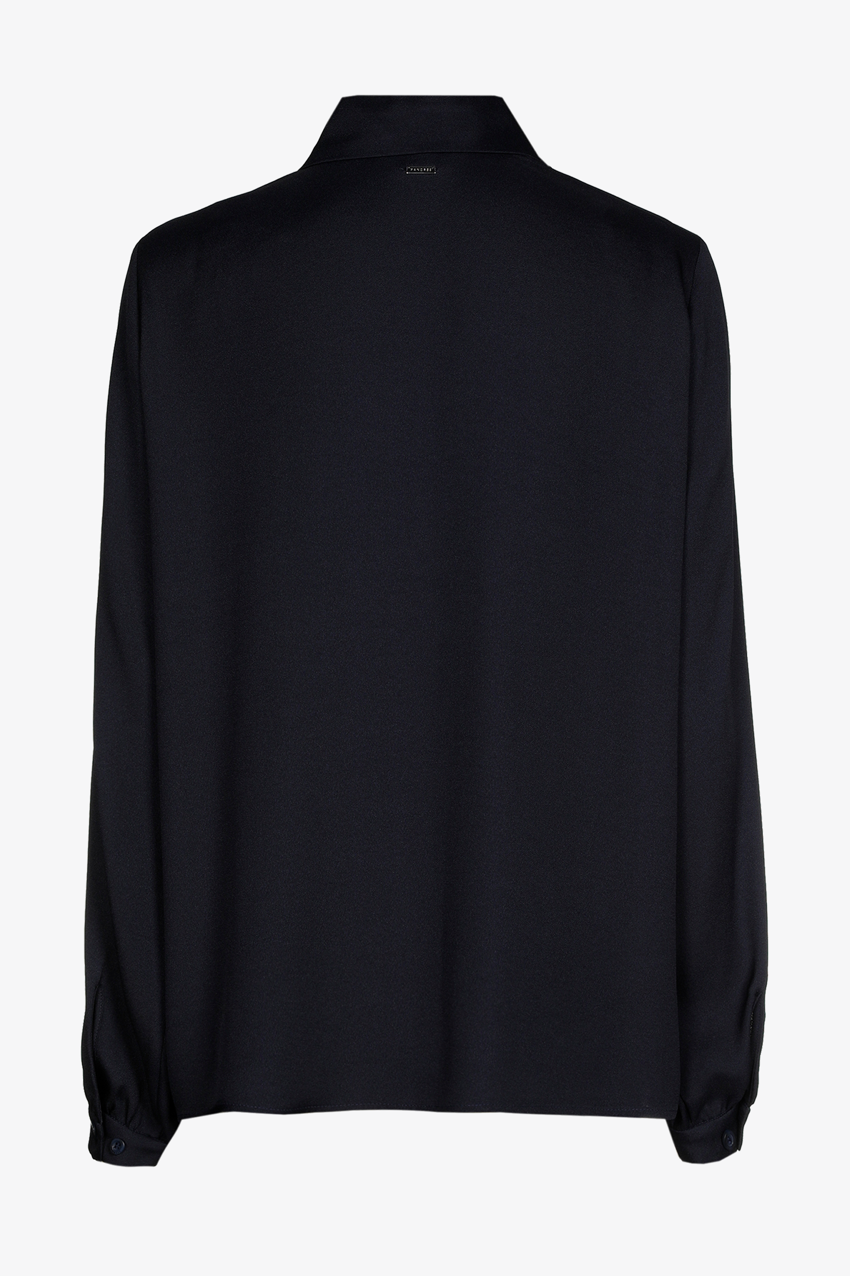 Elegante blouse met hemdkraag