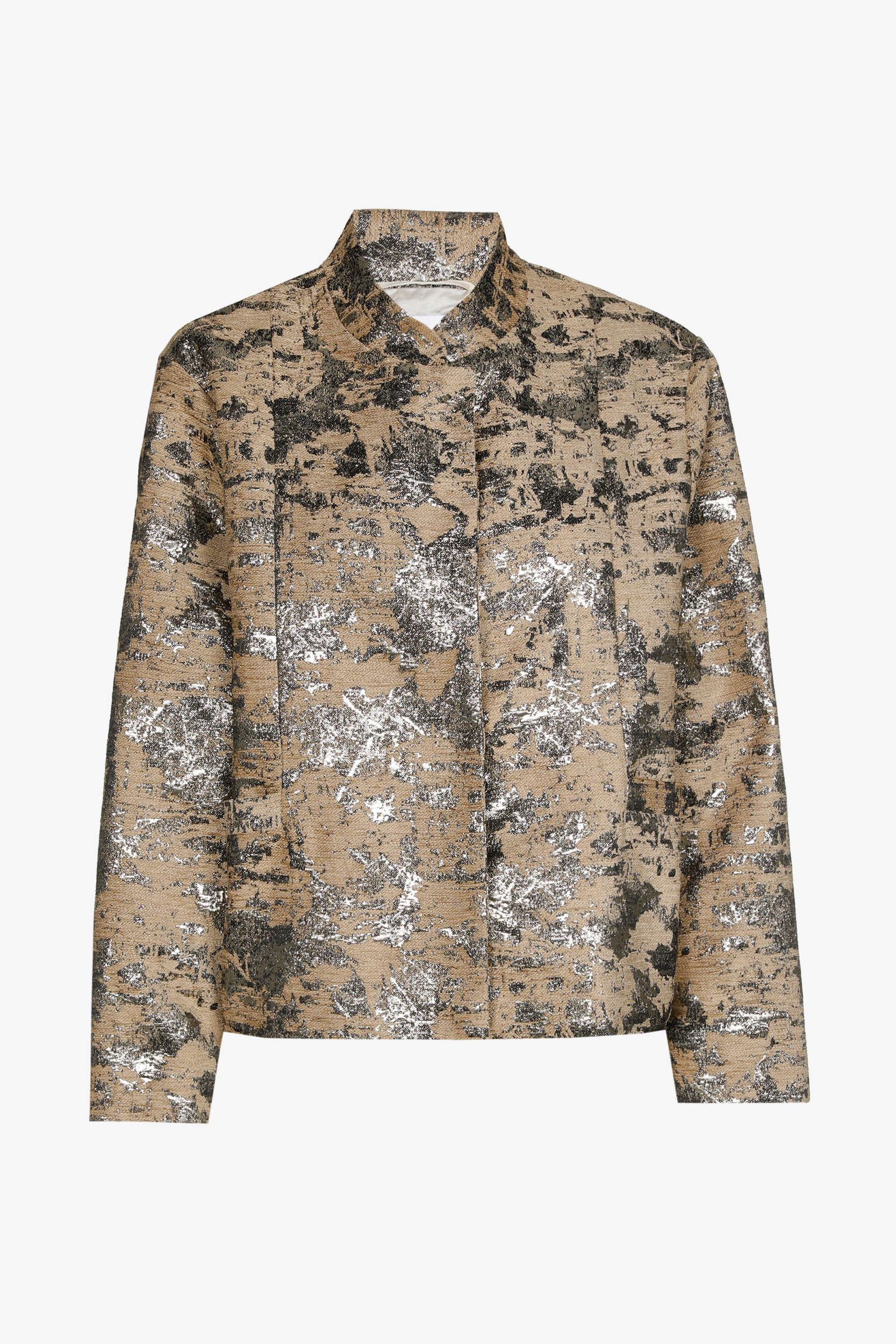 Bomberjasje in jacquard motief