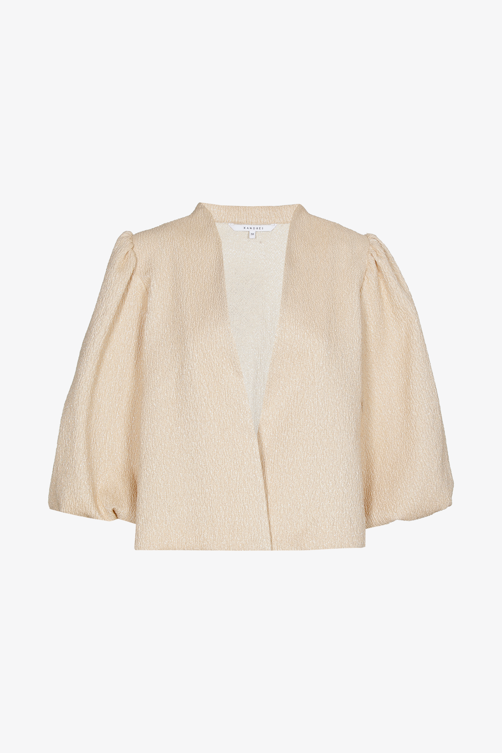 Veste courte en jacquard