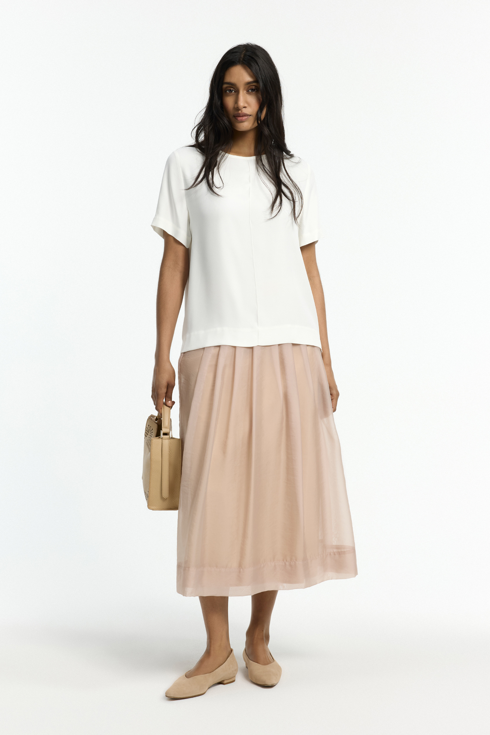 Festive organza skirt 