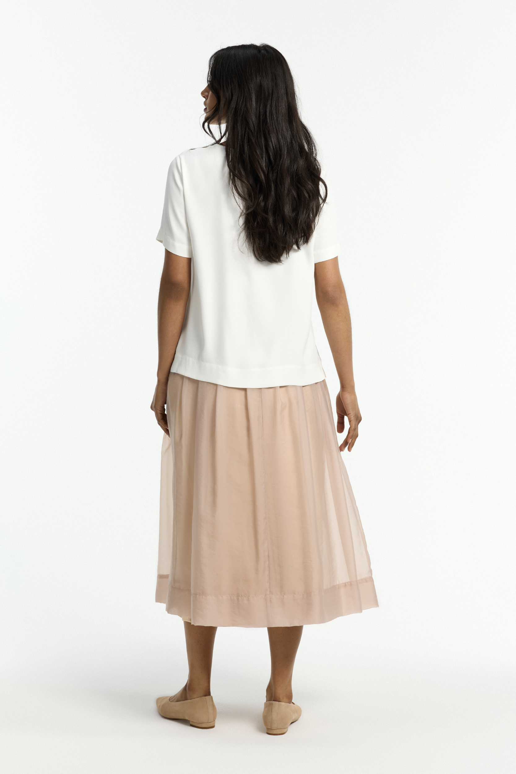 Festive organza skirt 