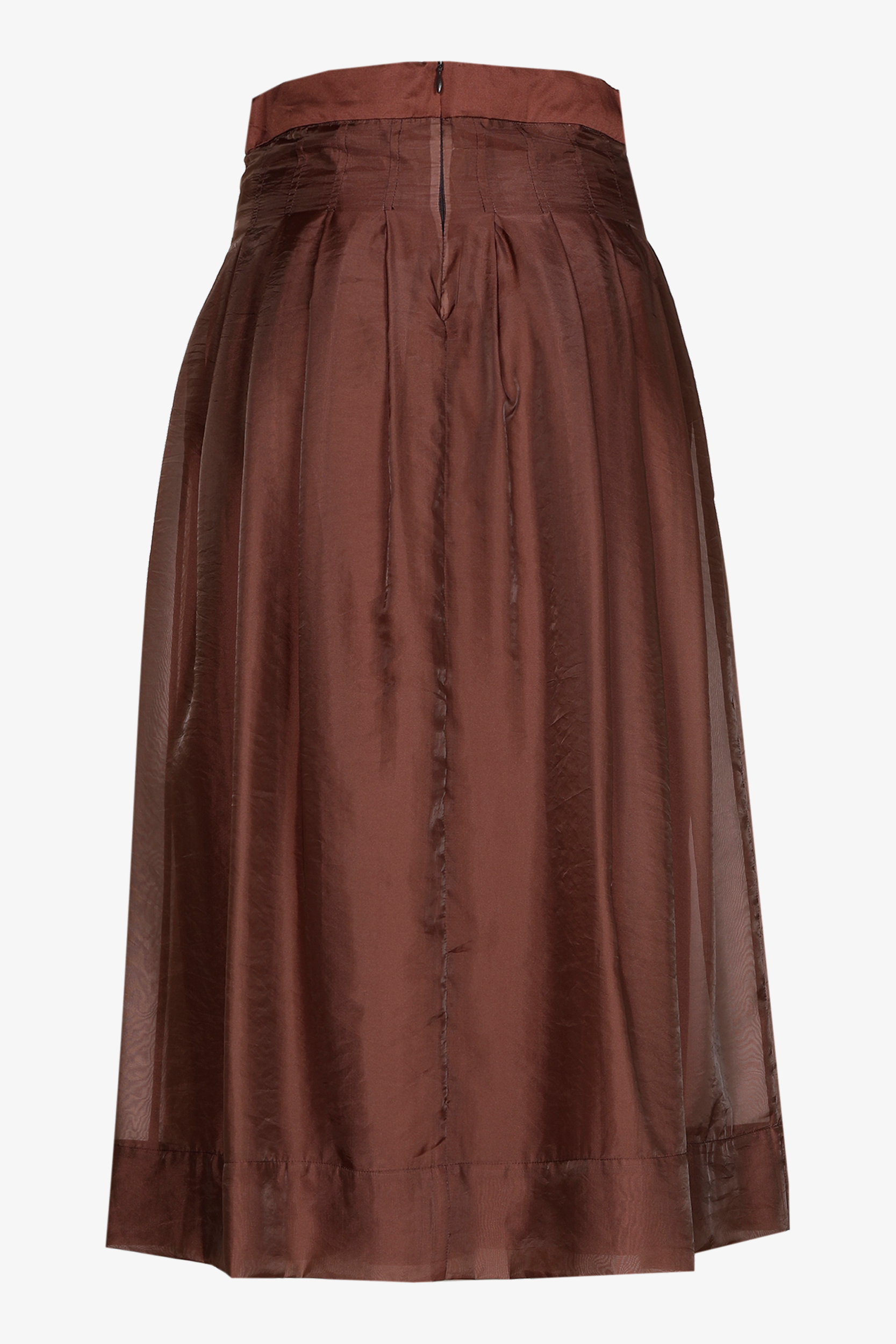 Feestelijke organza rok 